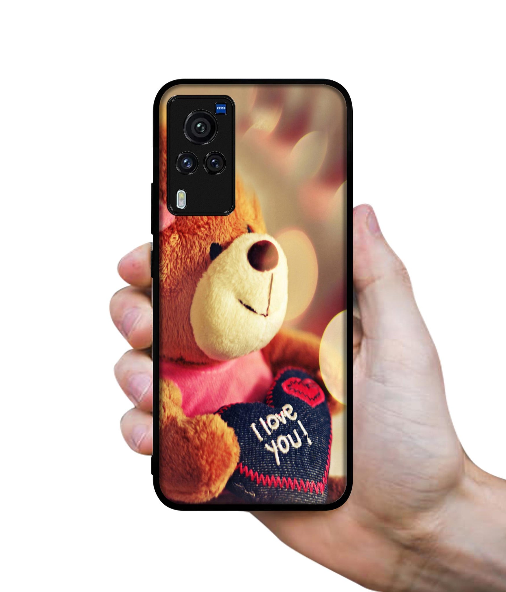 Teddy Bear Designer 2D Printed Back Case Cover for Vivo X60 Pro 5G
