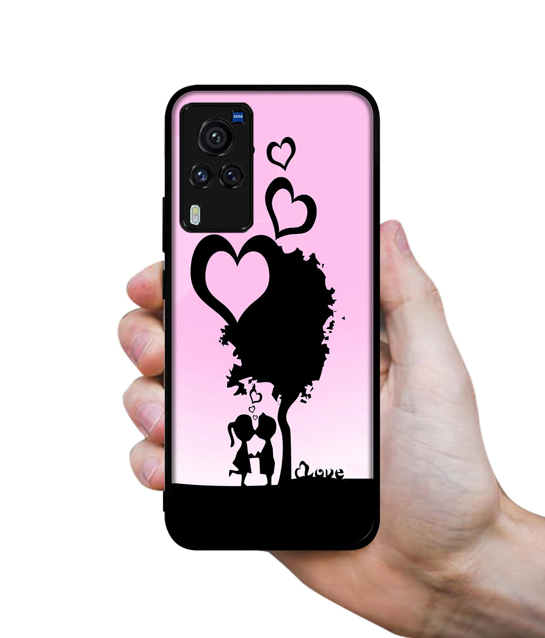 Sweet Love Designer 2D Printed Back Case Cover for Vivo X60 Pro 5G
