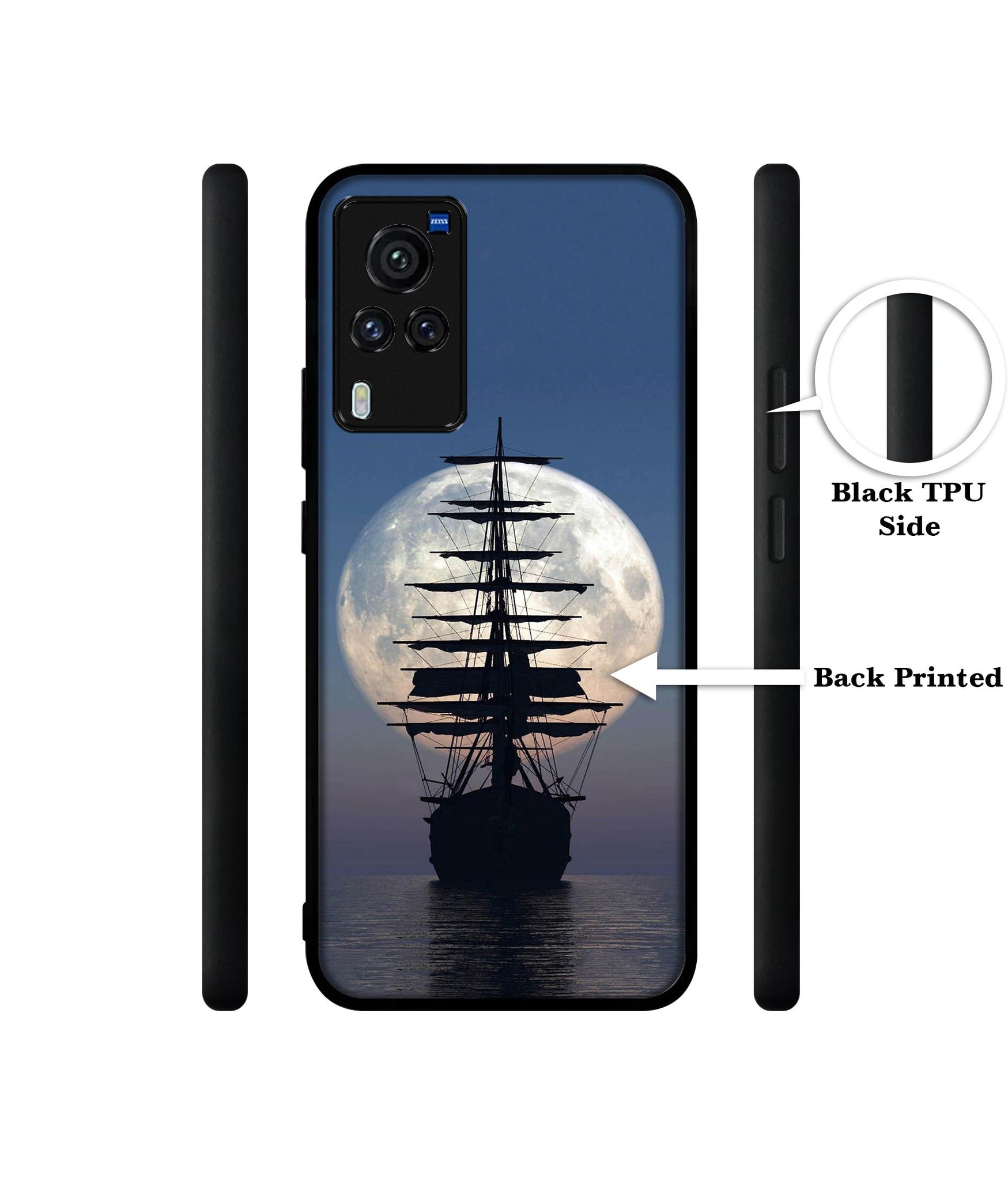 Sea Sunset Designer 2D Printed Back Case Cover for Vivo X60 Pro 5G