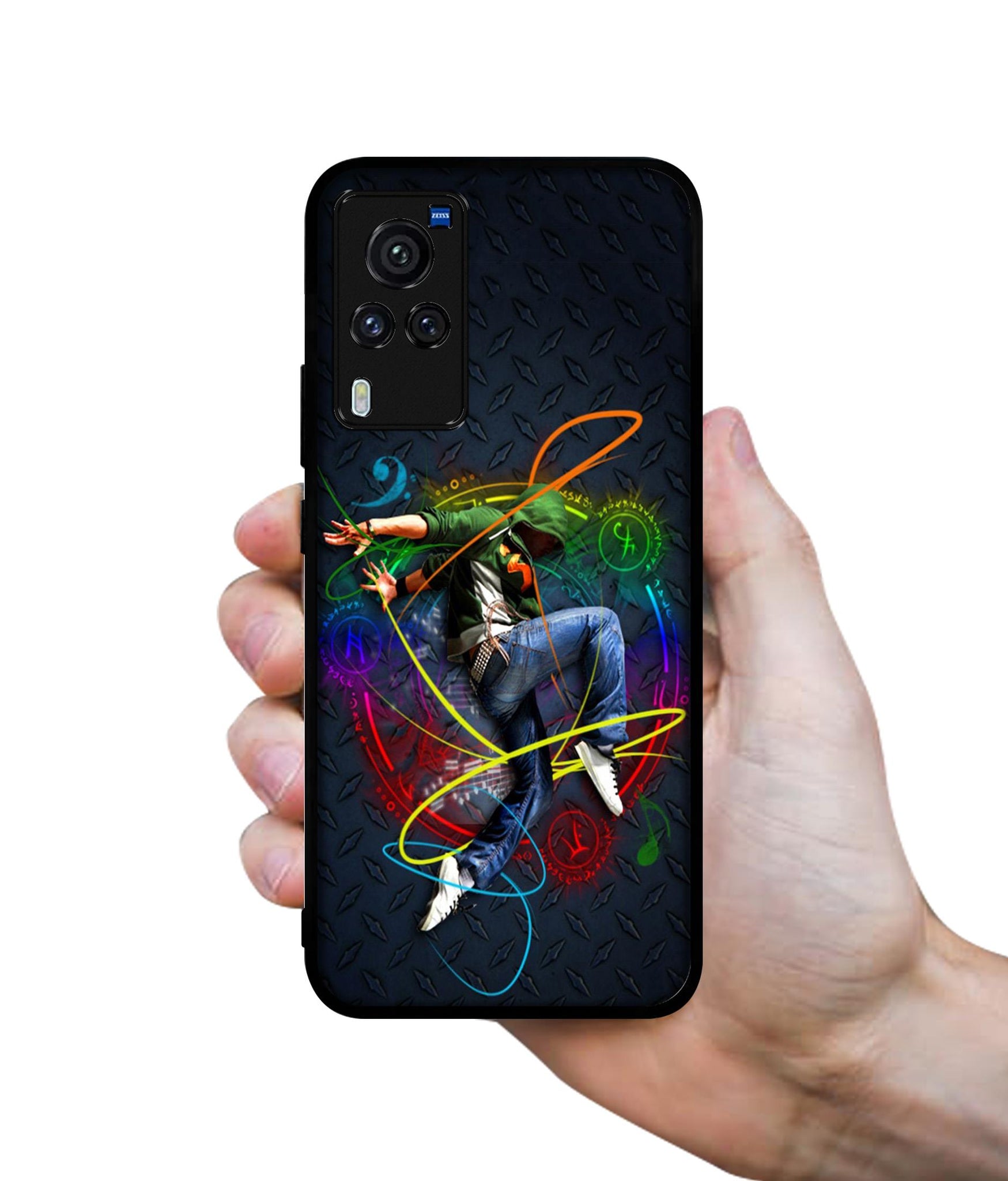Boy With Music Designer 2D Printed Back Case Cover for Vivo X60 Pro 5G