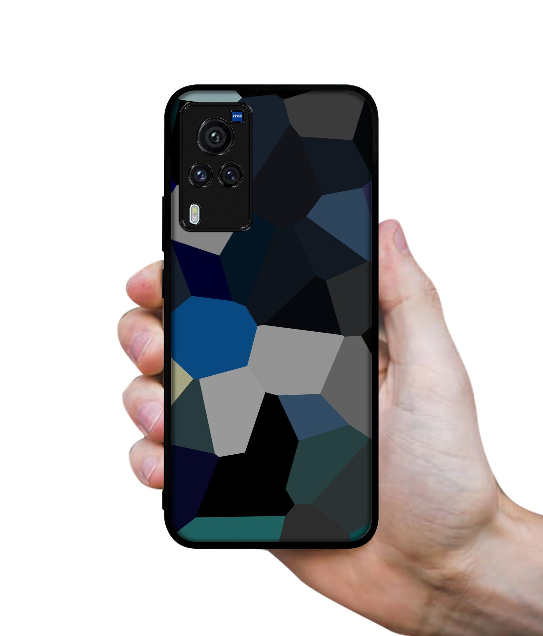 Mathematical Shape Designer 2D Printed Back Case Cover for Vivo X60 Pro 5G