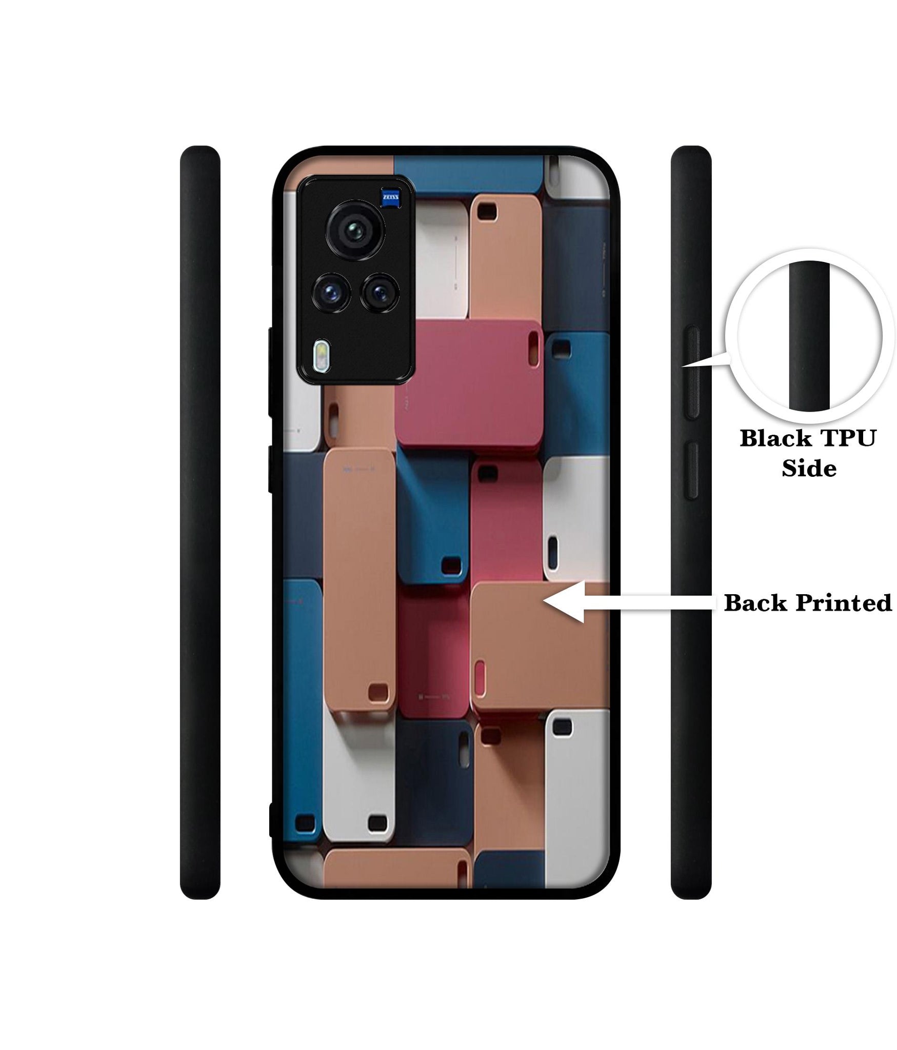 Mobile Cover Designer 2D Printed Back Case Cover for Vivo X60 Pro 5G