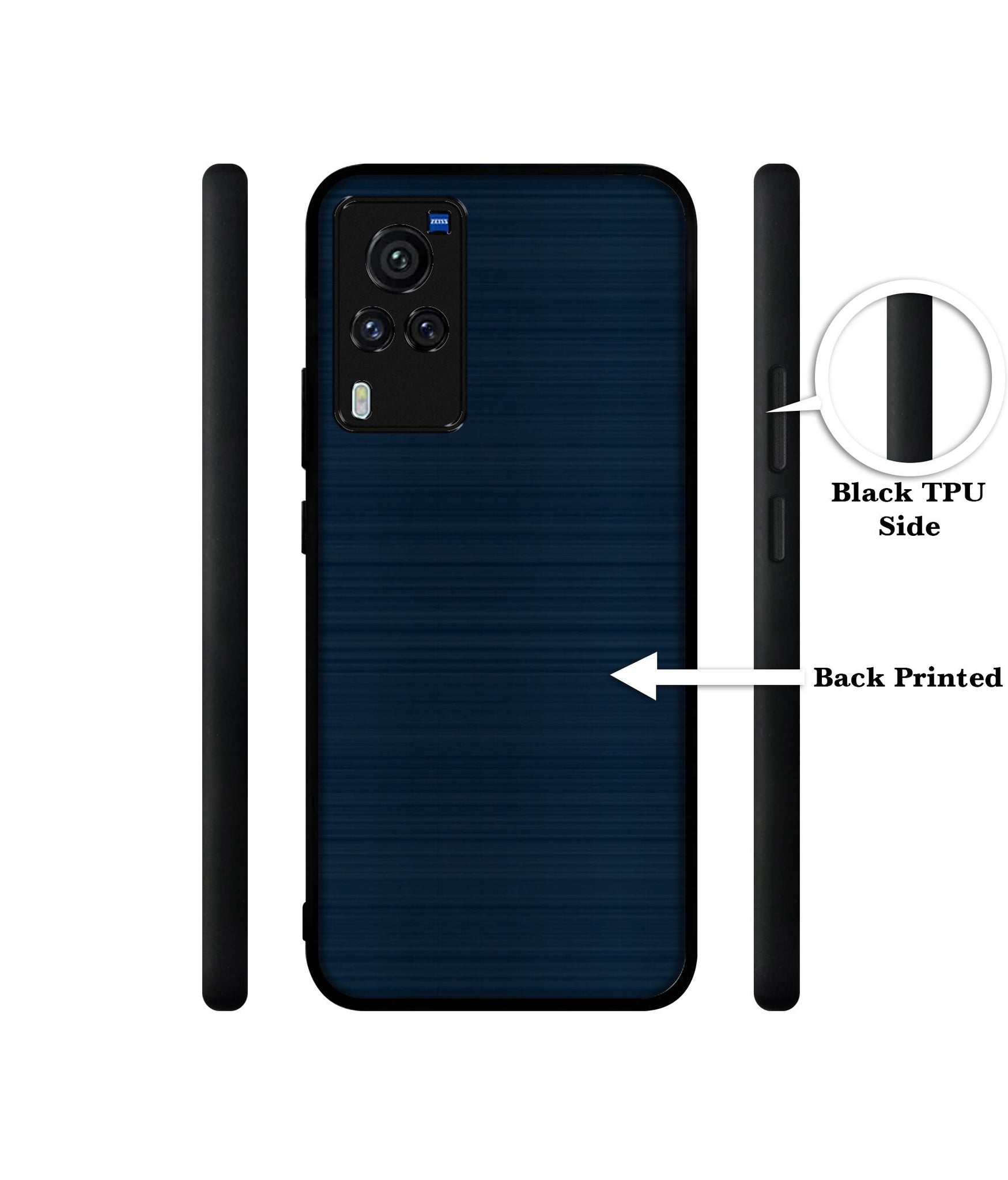 Blue Line Designer 2D Printed Back Case Cover for Vivo X60 Pro 5G