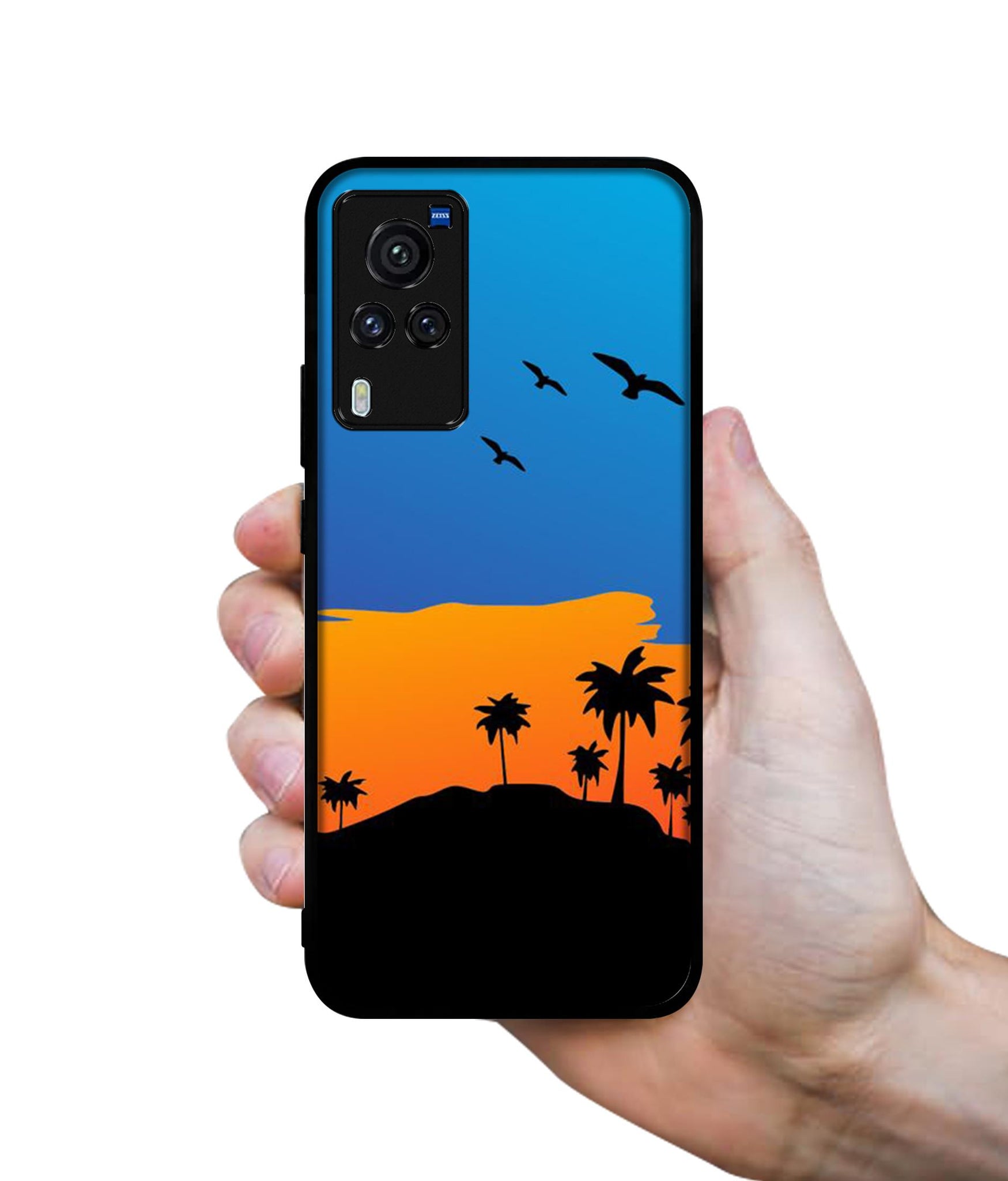 Nature Designer 2D Printed Back Case Cover for Vivo X60 Pro 5G