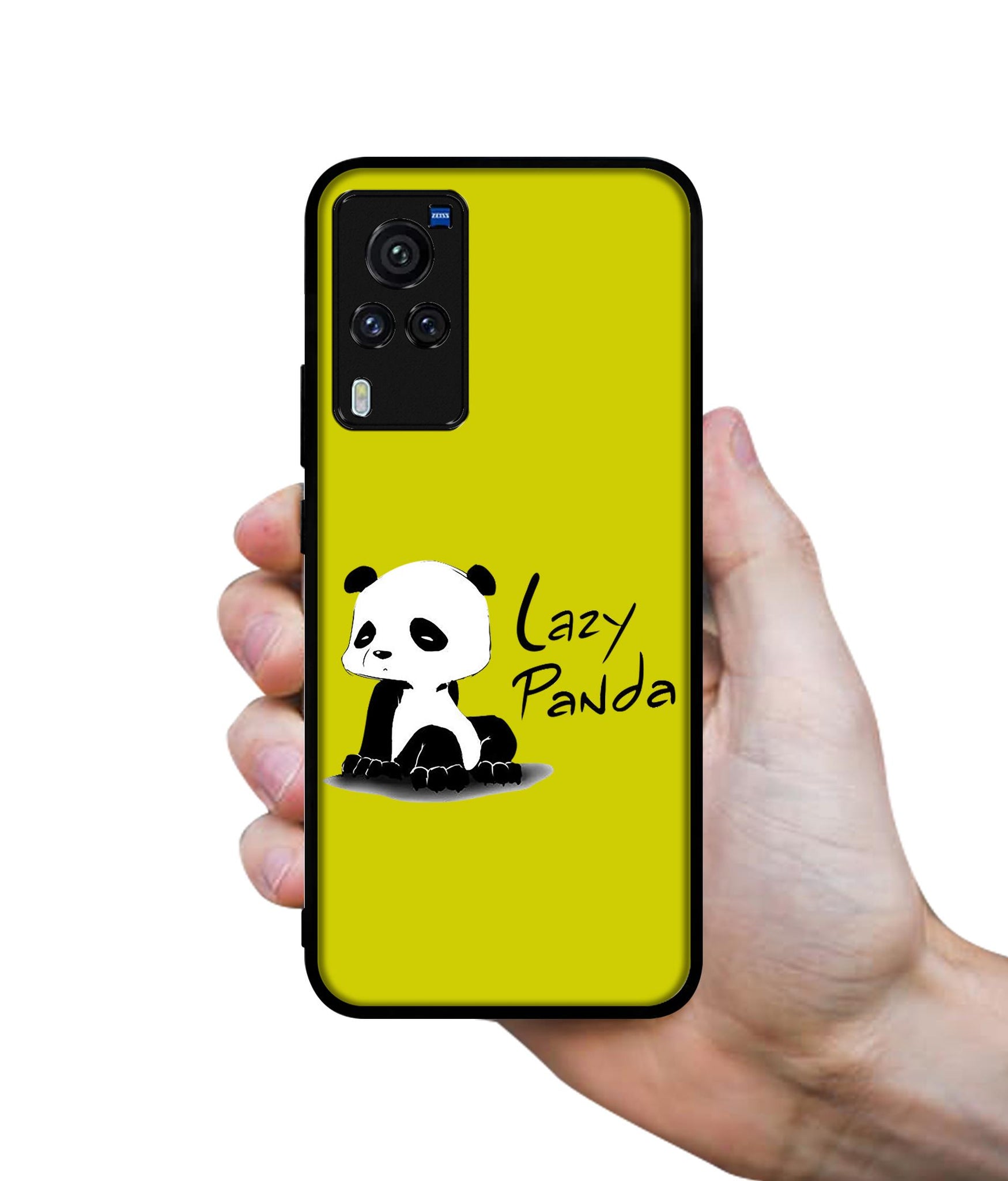 Lazy Panda Designer 2D Printed Back Case Cover for Vivo X60 Pro 5G