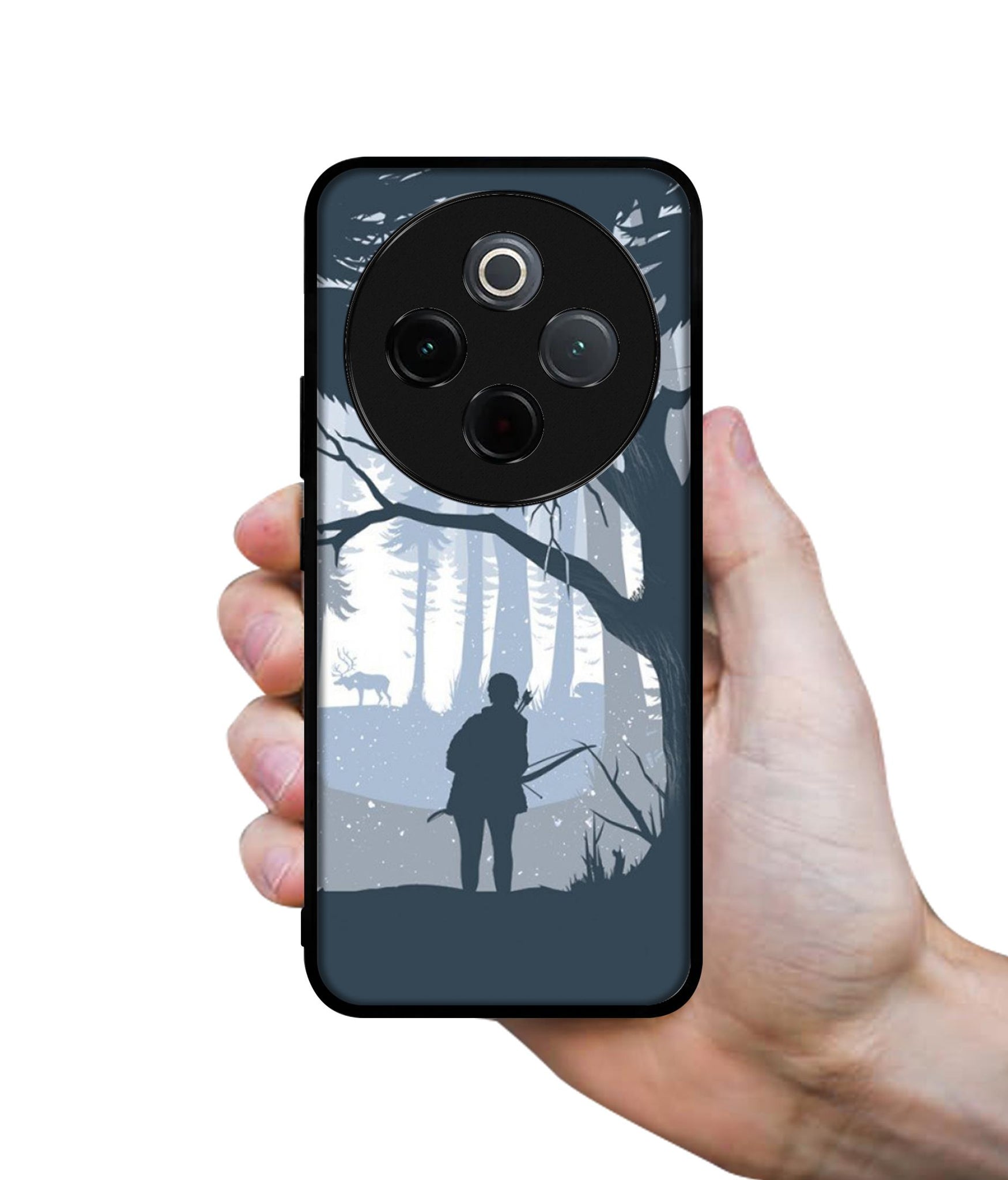 Hunter Designer 2D Printed Back Case Cover for Vivo T4 5G / Y300 Pro 5G / Y300 Pro Plus 5G / iQOO Z10 5G