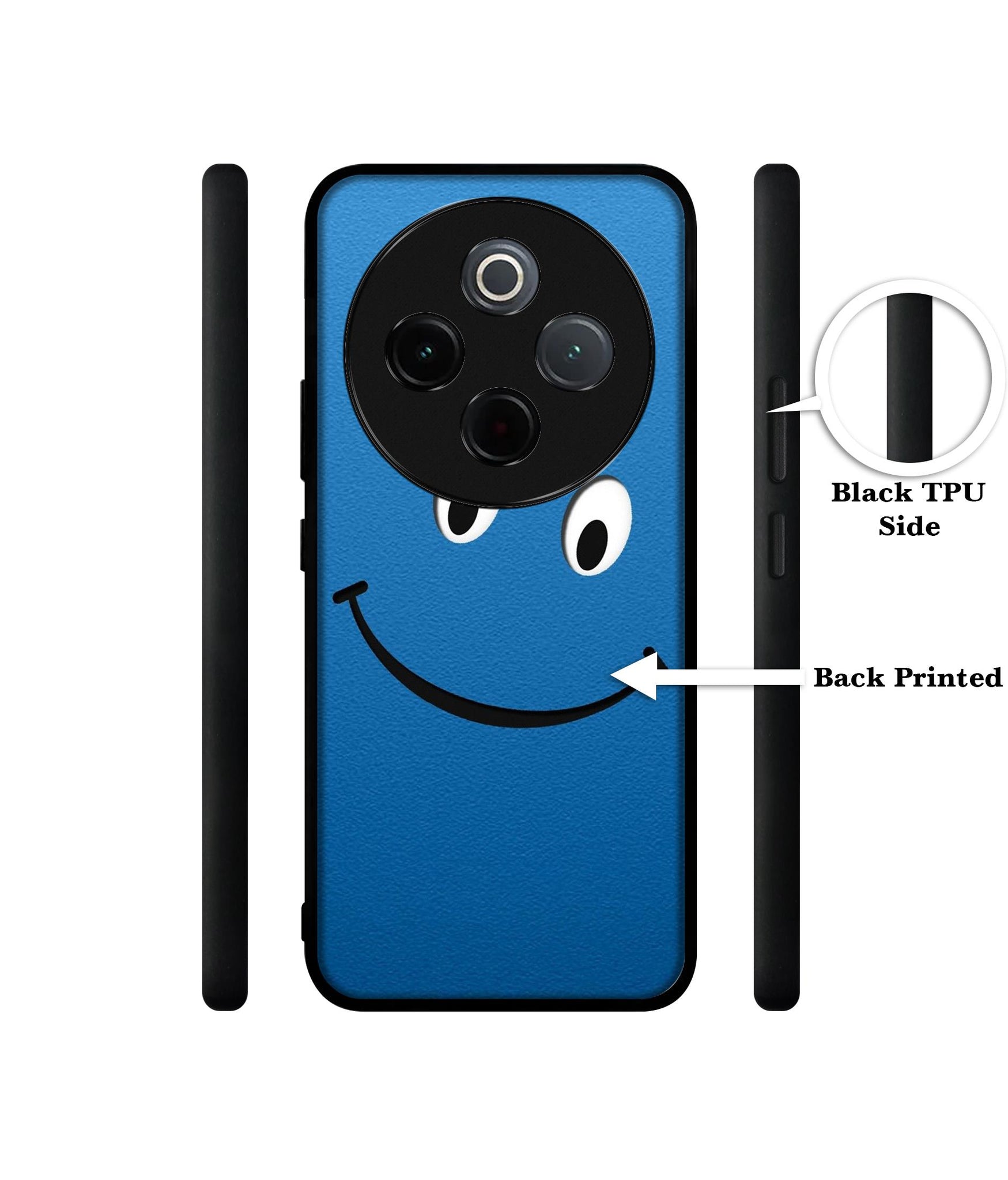 Happy Designer 2D Printed Back Case Cover for Vivo T4 5G / Y300 Pro 5G / Y300 Pro Plus 5G / iQOO Z10 5G