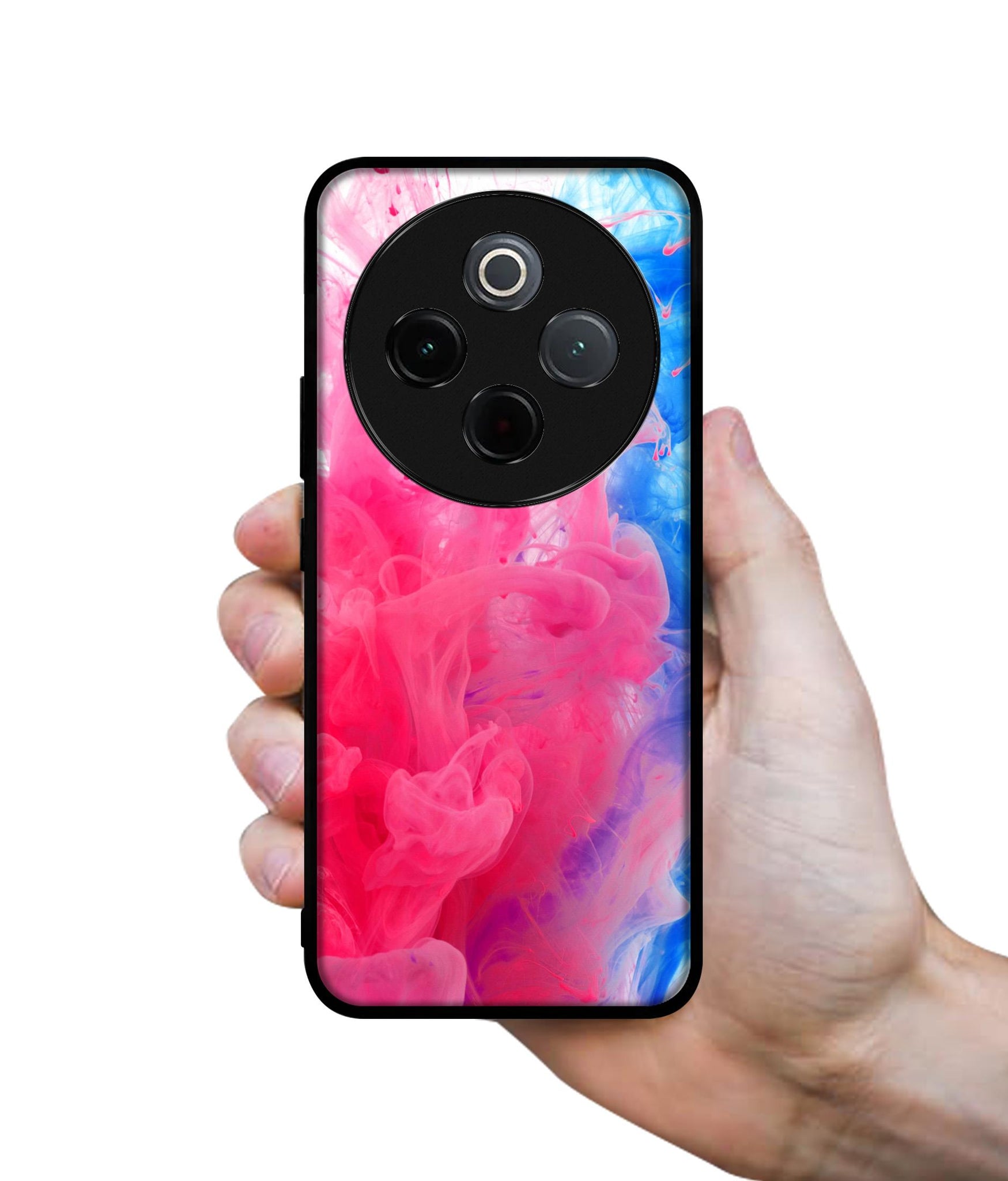 Fractal Paint Designer 2D Printed Back Case Cover for Vivo T4 5G / Y300 Pro 5G / Y300 Pro Plus 5G / iQOO Z10 5G