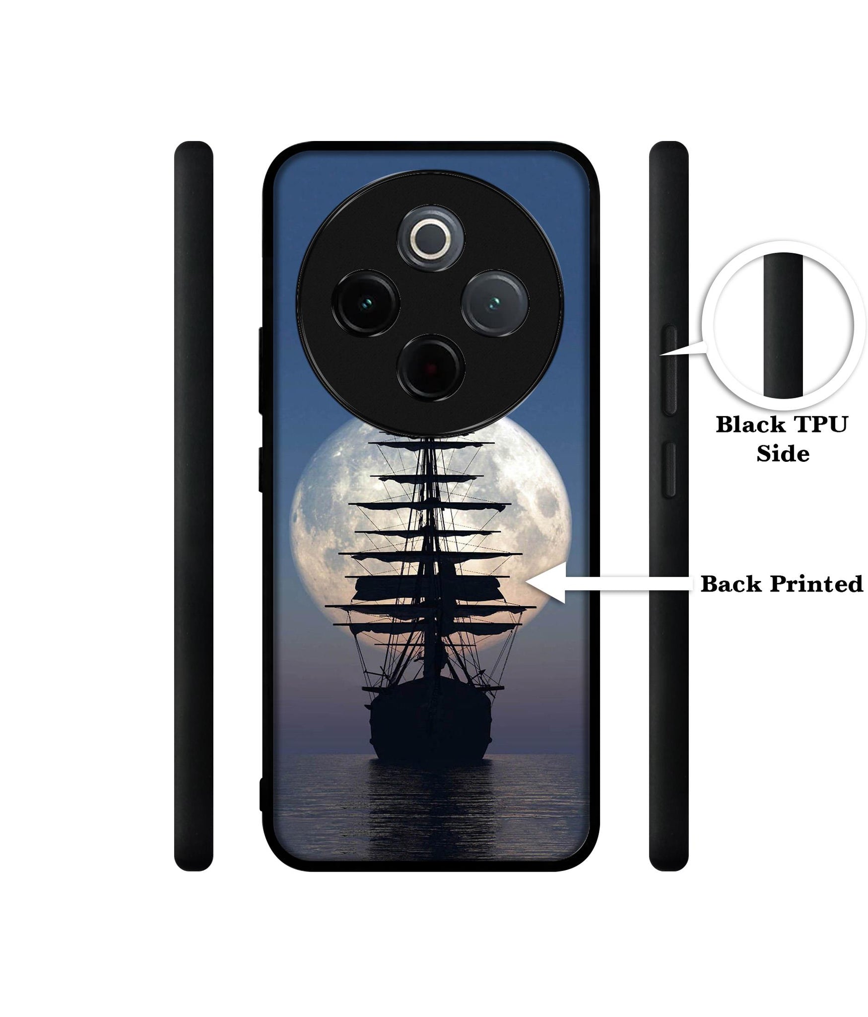 Sea Sunset Designer 2D Printed Back Case Cover for Vivo T4 5G / Y300 Pro 5G / Y300 Pro Plus 5G / iQOO Z10 5G