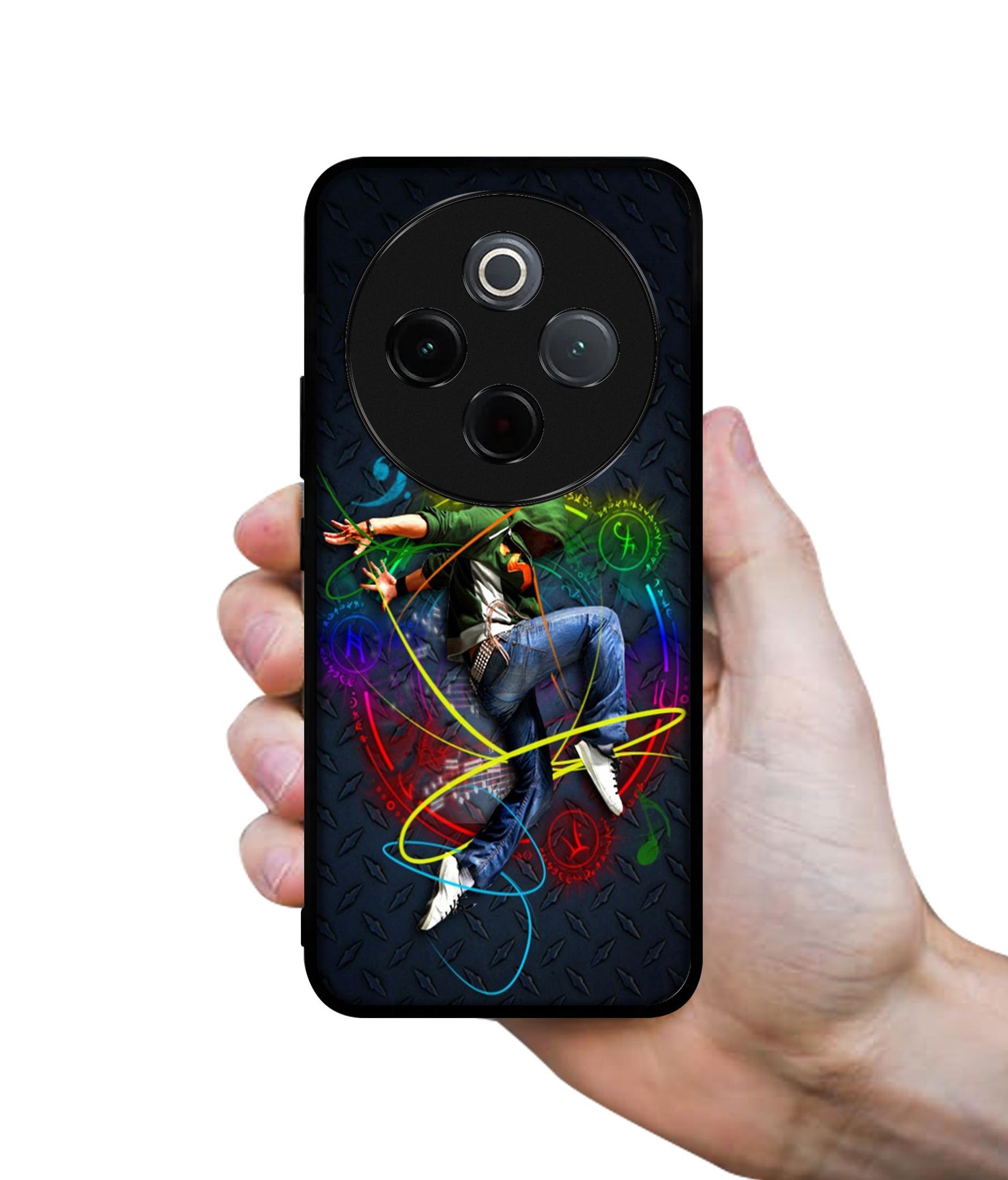 Boy With Music Designer 2D Printed Back Case Cover for Vivo T4 5G / Y300 Pro 5G / Y300 Pro Plus 5G / iQOO Z10 5G