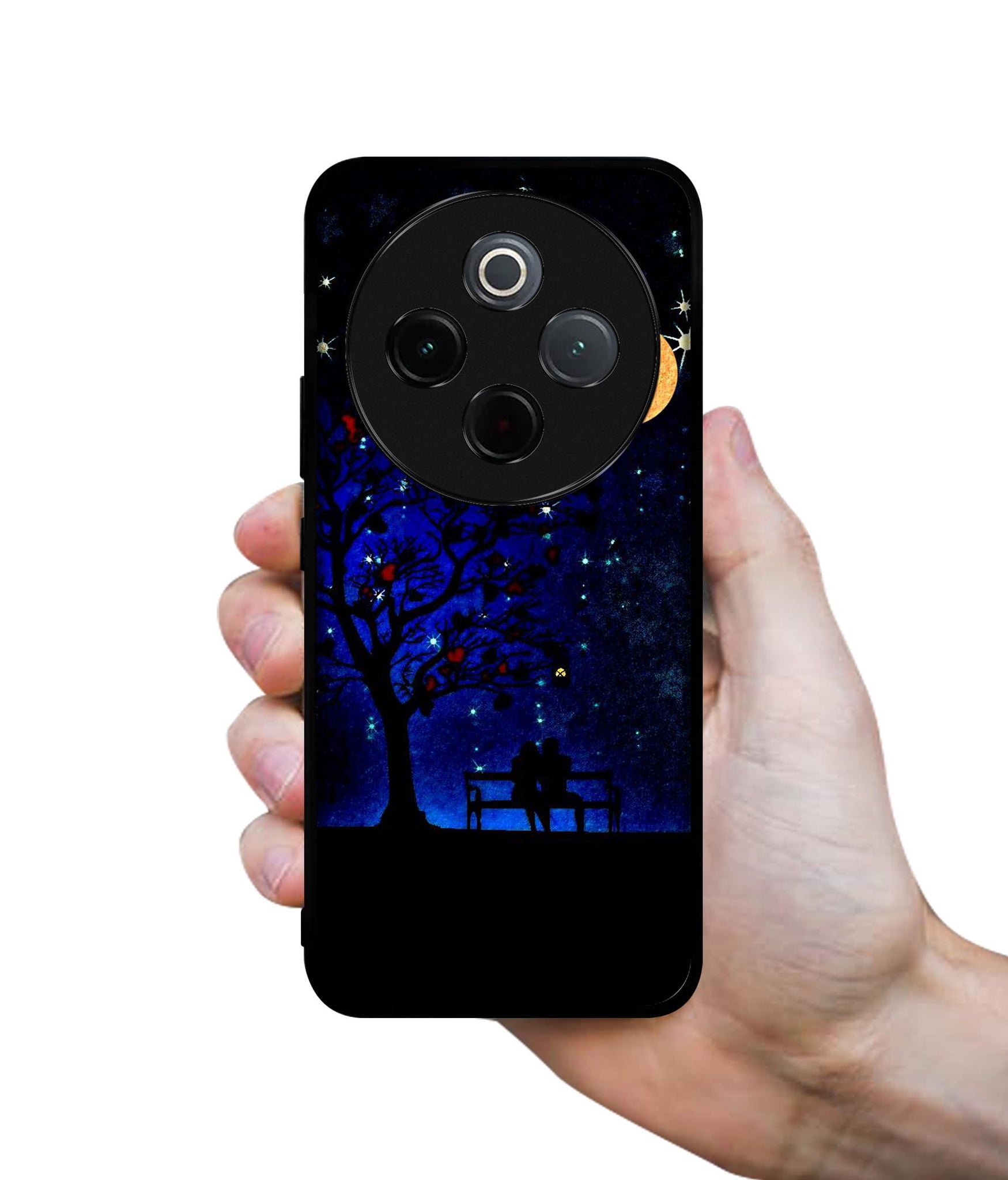 Blue Sky Designer 2D Printed Back Case Cover for Vivo T4 5G / Y300 Pro 5G / Y300 Pro Plus 5G / iQOO Z10 5G