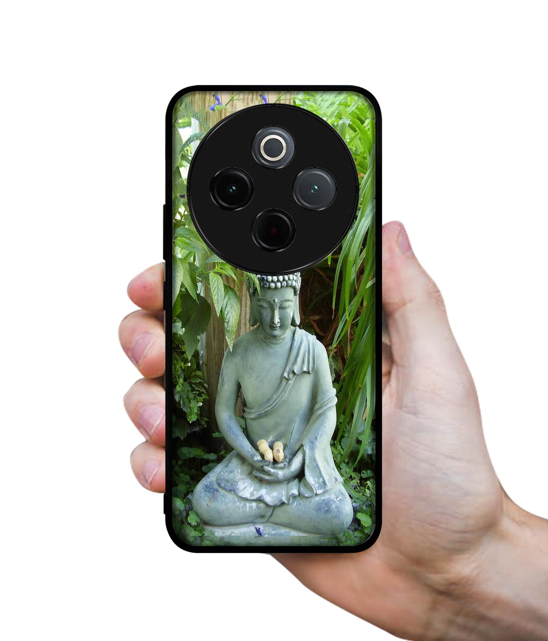 Buddhism Designer 2D Printed Back Case Cover for Vivo T4 5G / Y300 Pro 5G / Y300 Pro Plus 5G / iQOO Z10 5G