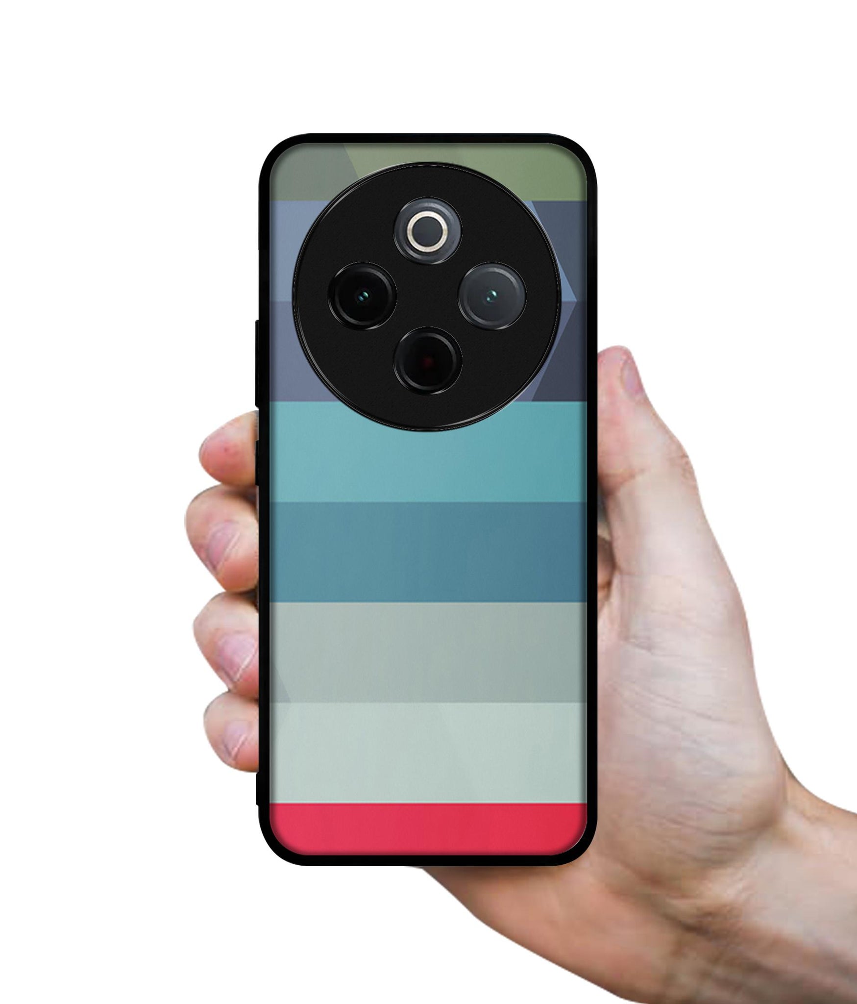 Colorful Lines Designer 2D Printed Back Case Cover for Vivo T4 5G / Y300 Pro 5G / Y300 Pro Plus 5G / iQOO Z10 5G