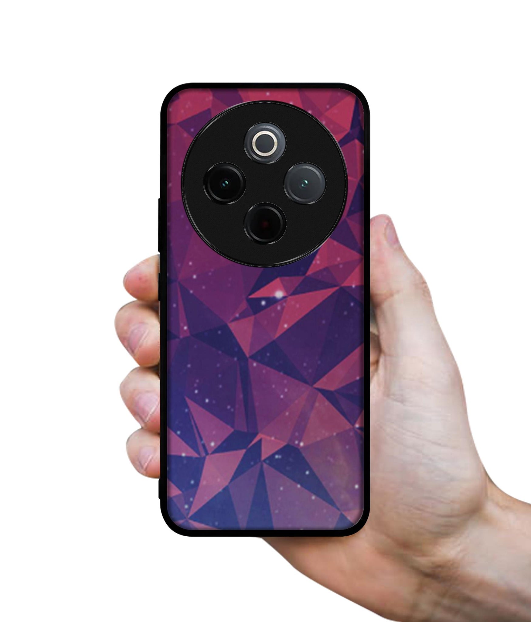 Bad Color Shape Designer 2D Printed Back Case Cover for Vivo T4 5G / Y300 Pro 5G / Y300 Pro Plus 5G / iQOO Z10 5G