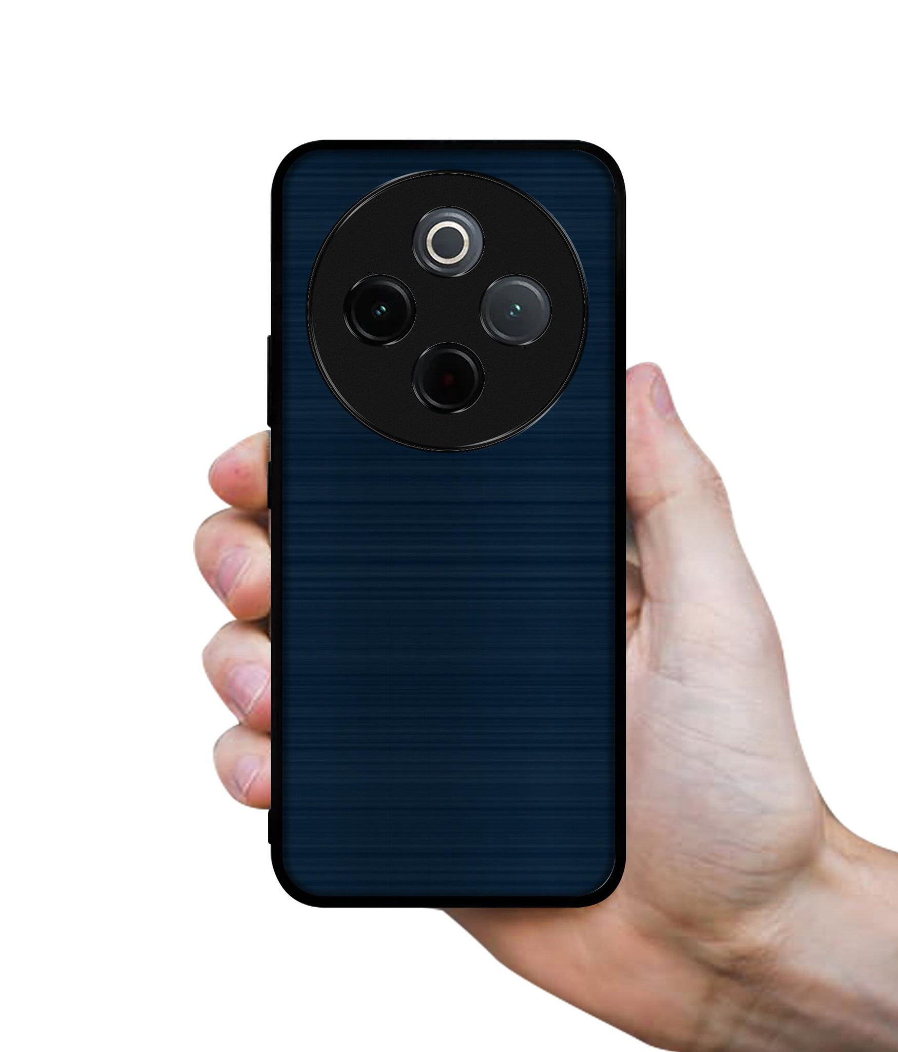 Blue Line Designer 2D Printed Back Case Cover for Vivo T4 5G / Y300 Pro 5G / Y300 Pro Plus 5G / iQOO Z10 5G