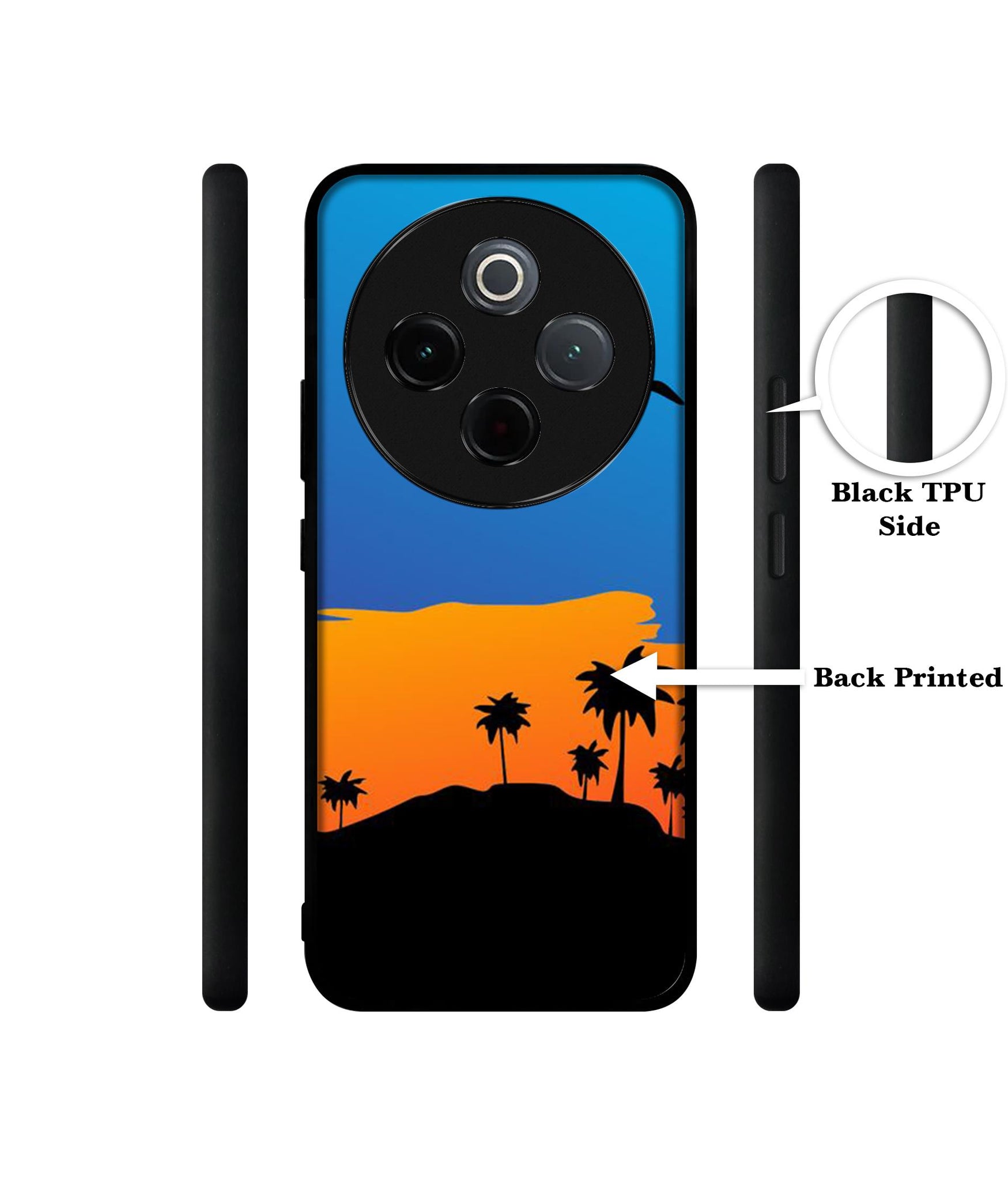 Nature Designer 2D Printed Back Case Cover for Vivo T4 5G / Y300 Pro 5G / Y300 Pro Plus 5G / iQOO Z10 5G