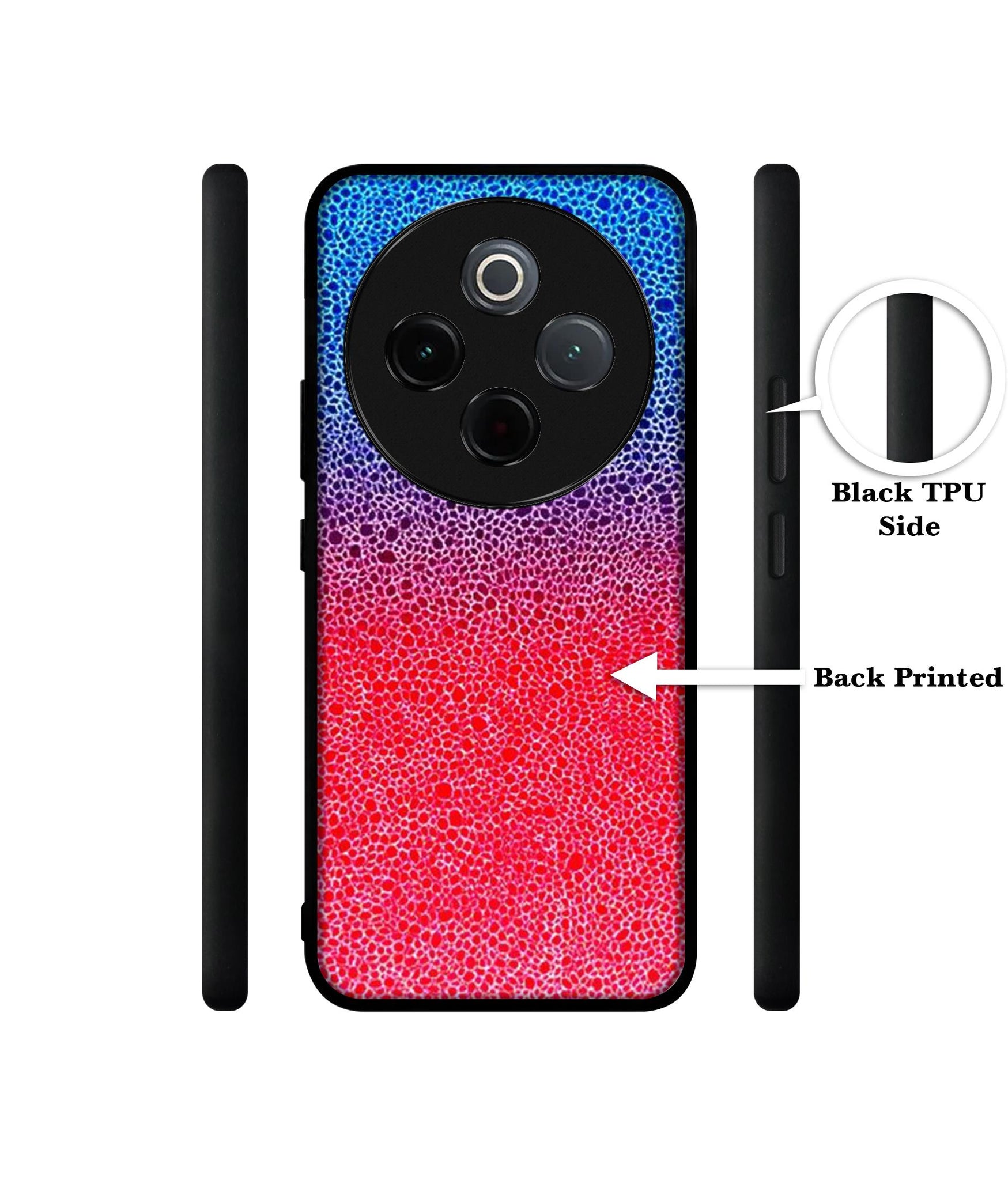 Bubbles Designer 2D Printed Back Case Cover for Vivo T4 5G / Y300 Pro 5G / Y300 Pro Plus 5G / iQOO Z10 5G