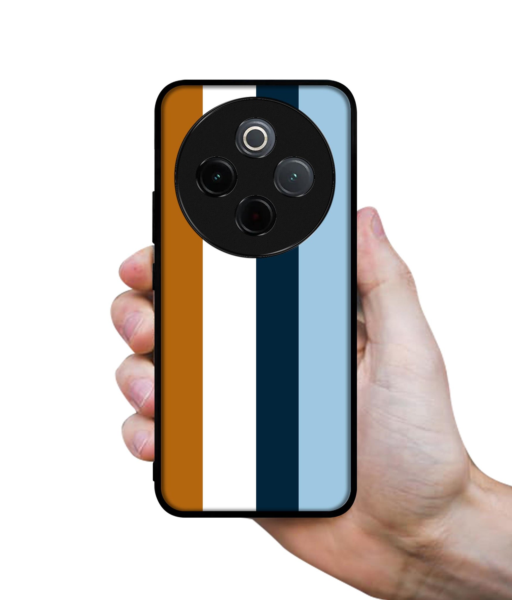 Color Stripes Designer 2D Printed Back Case Cover for Vivo T4 5G / Y300 Pro 5G / Y300 Pro Plus 5G / iQOO Z10 5G