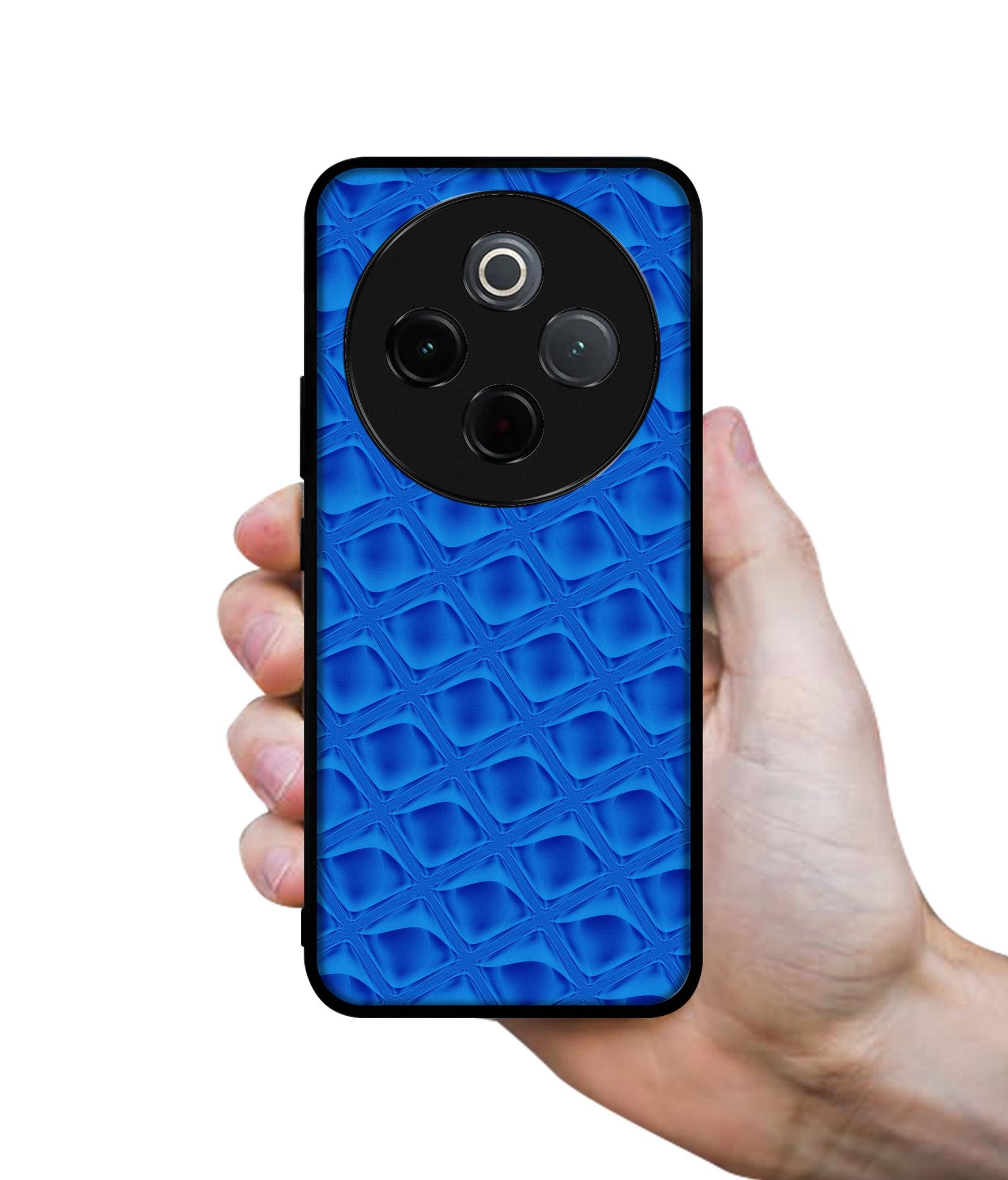 Blue Diamond Designer 2D Printed Back Case Cover for Vivo T4 5G / Y300 Pro 5G / Y300 Pro Plus 5G / iQOO Z10 5G