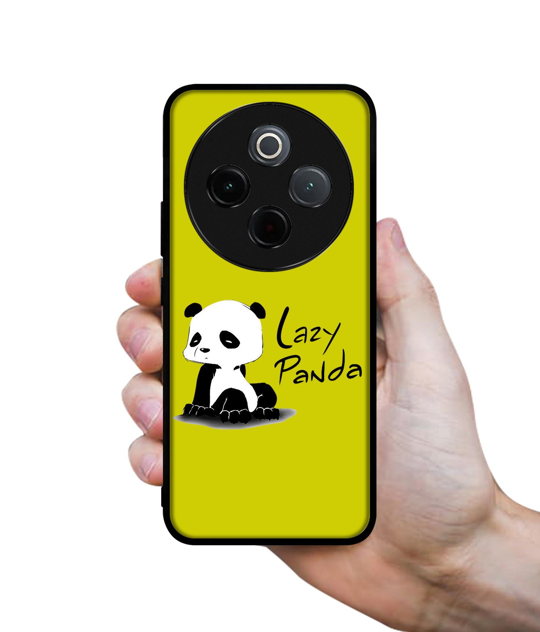 Lazy Panda Designer 2D Printed Back Case Cover for Vivo T4 5G / Y300 Pro 5G / Y300 Pro Plus 5G / iQOO Z10 5G