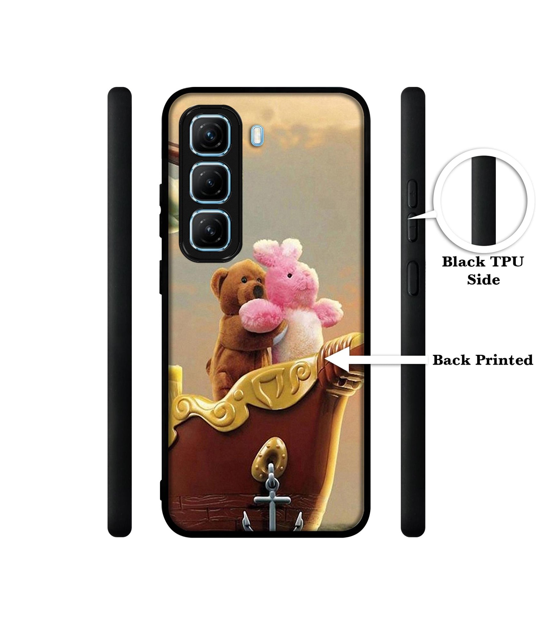 Funny Titanic Designer 2D Printed Back Case Cover for Infinix Hot 50 5G