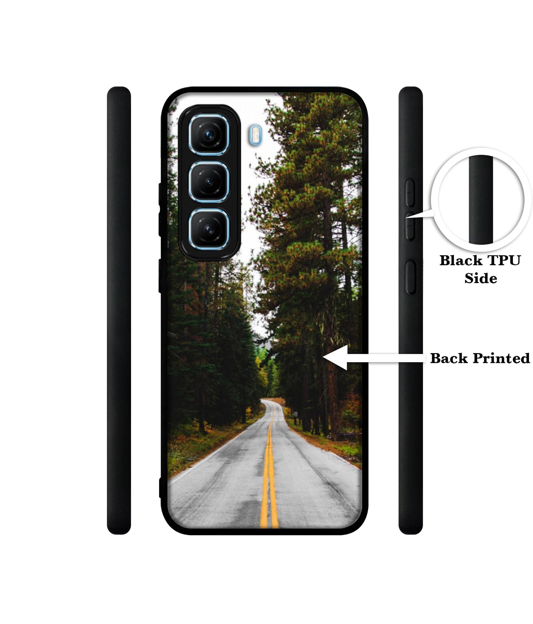 Road Photo Designer 2D Printed Back Case Cover for Infinix Hot 50 5G