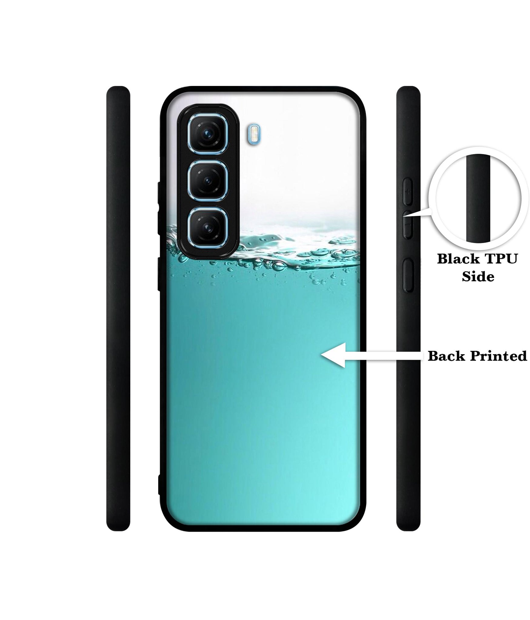 Half Fill Designer 2D Printed Back Case Cover for Infinix Hot 50 5G