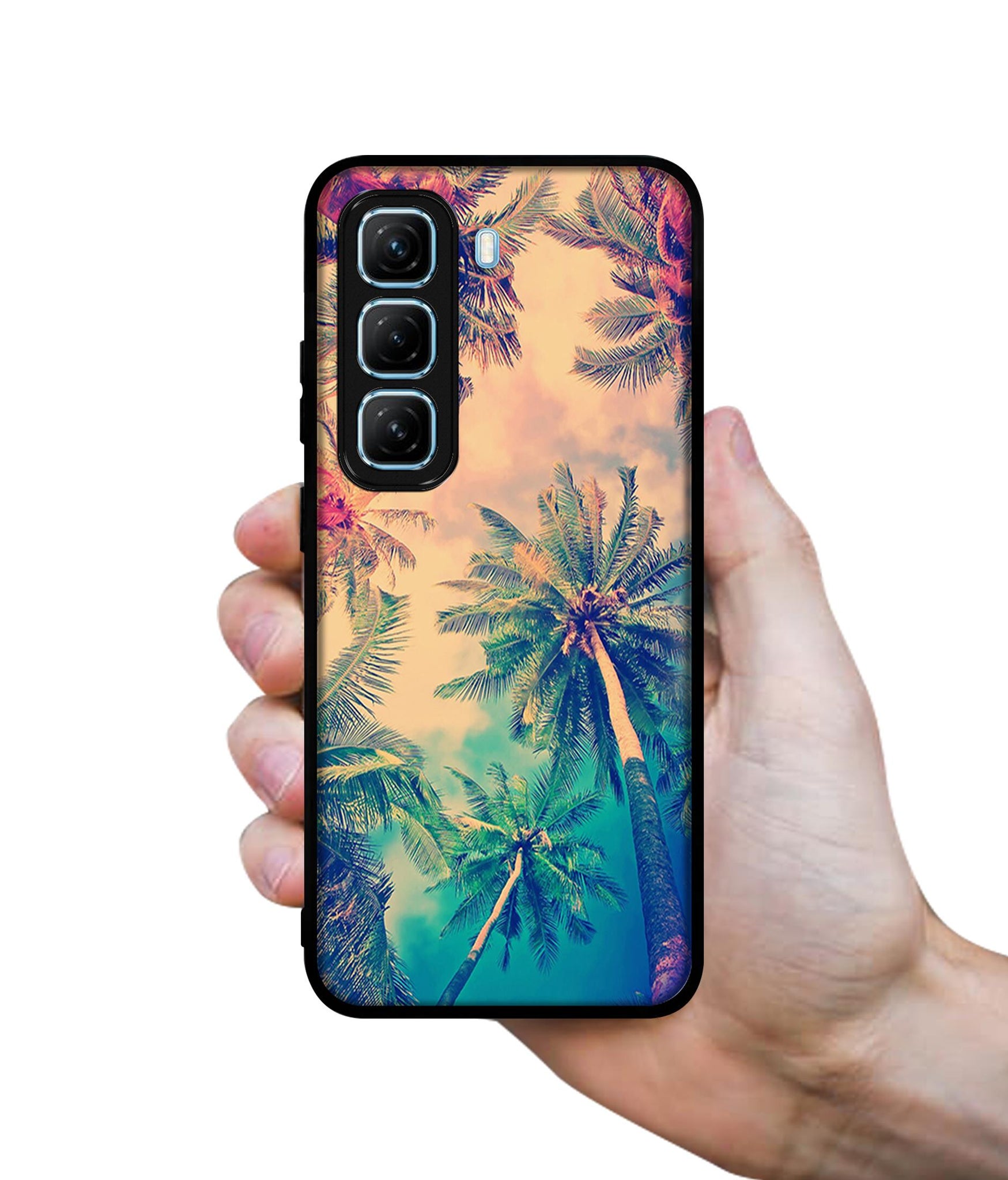 Trees Designer 2D Printed Back Case Cover for Infinix Hot 50 5G