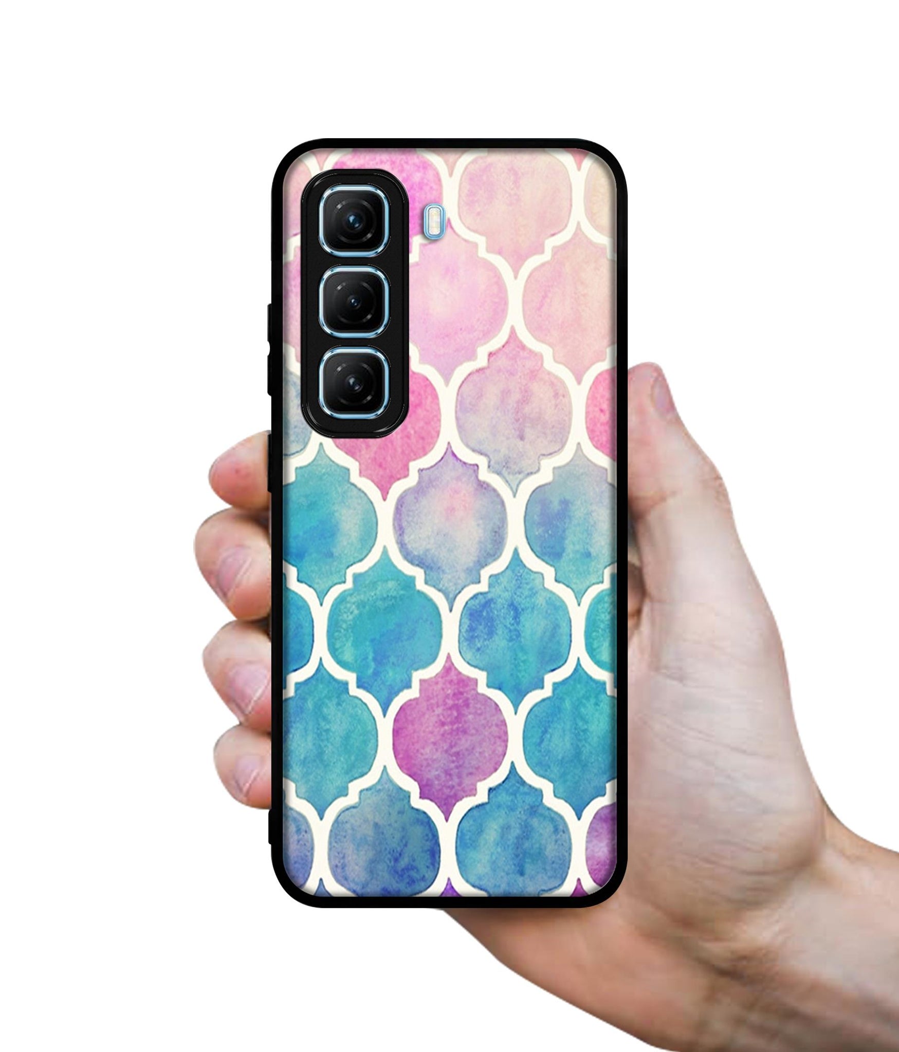 Patterns Art Designer 2D Printed Back Case Cover for Infinix Hot 50 5G