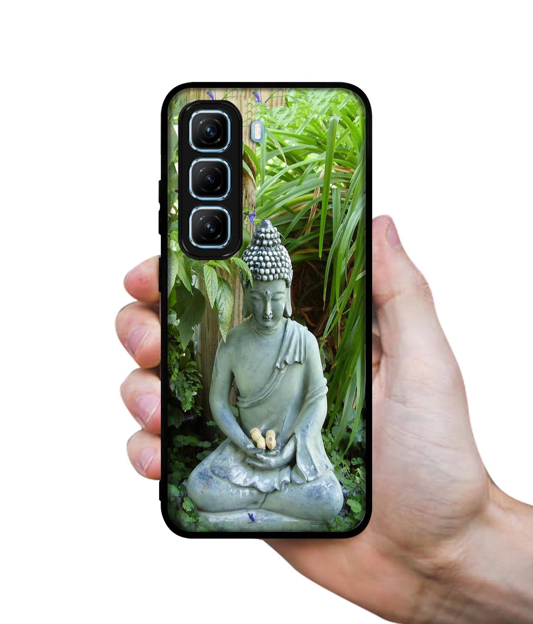 Buddhism Designer 2D Printed Back Case Cover for Infinix Hot 50 5G
