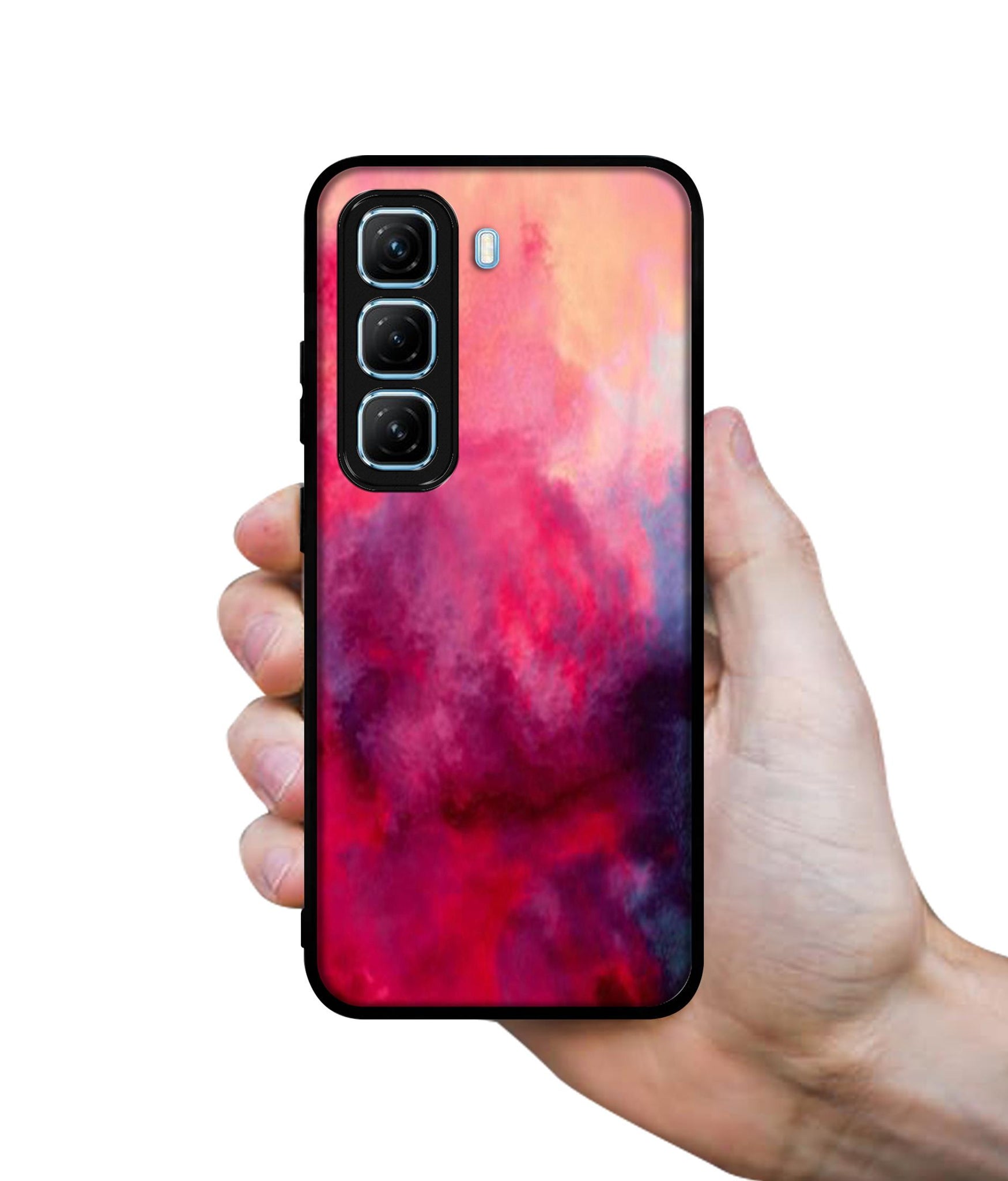 Holi Color Designer 2D Printed Back Case Cover for Infinix Hot 50 5G