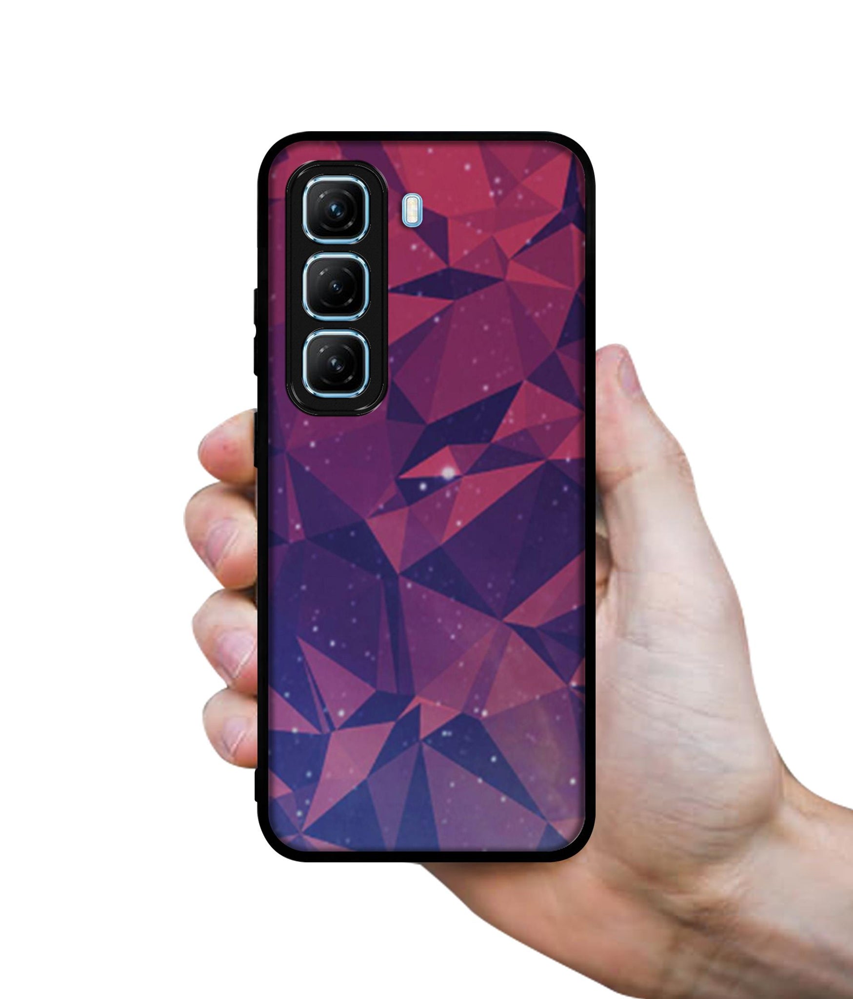 Bad Color Shape Designer 2D Printed Back Case Cover for Infinix Hot 50 5G