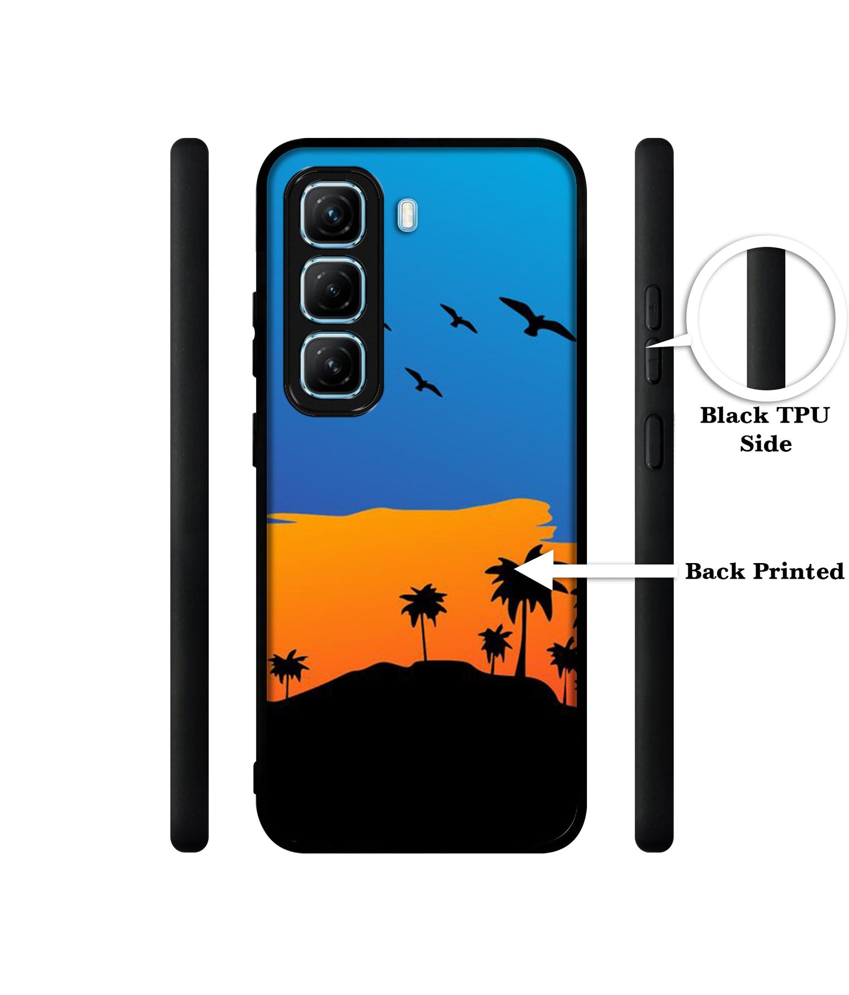 Nature Designer 2D Printed Back Case Cover for Infinix Hot 50 5G