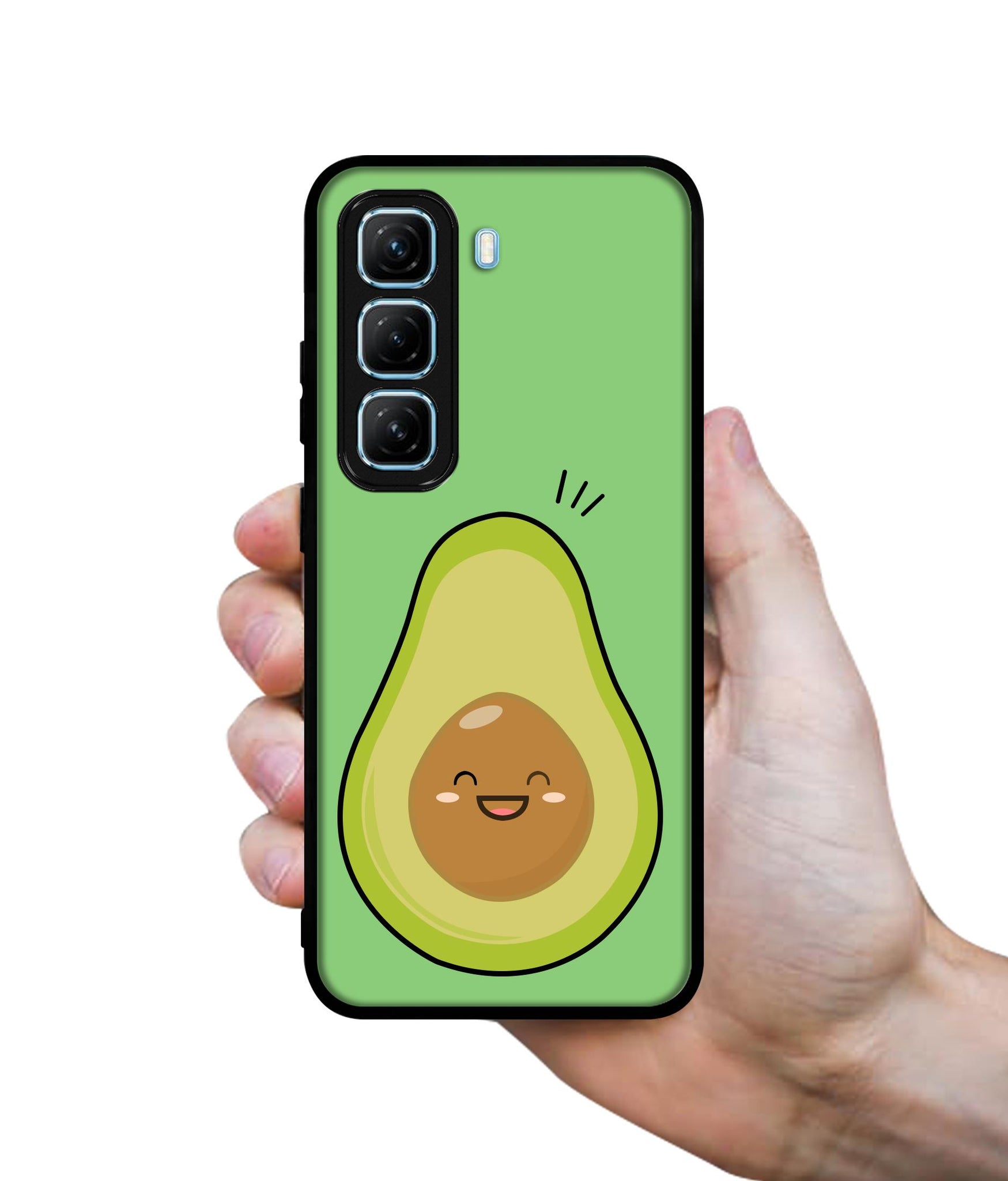 Avocados Designer 2D Printed Back Case Cover for Infinix Hot 50 5G