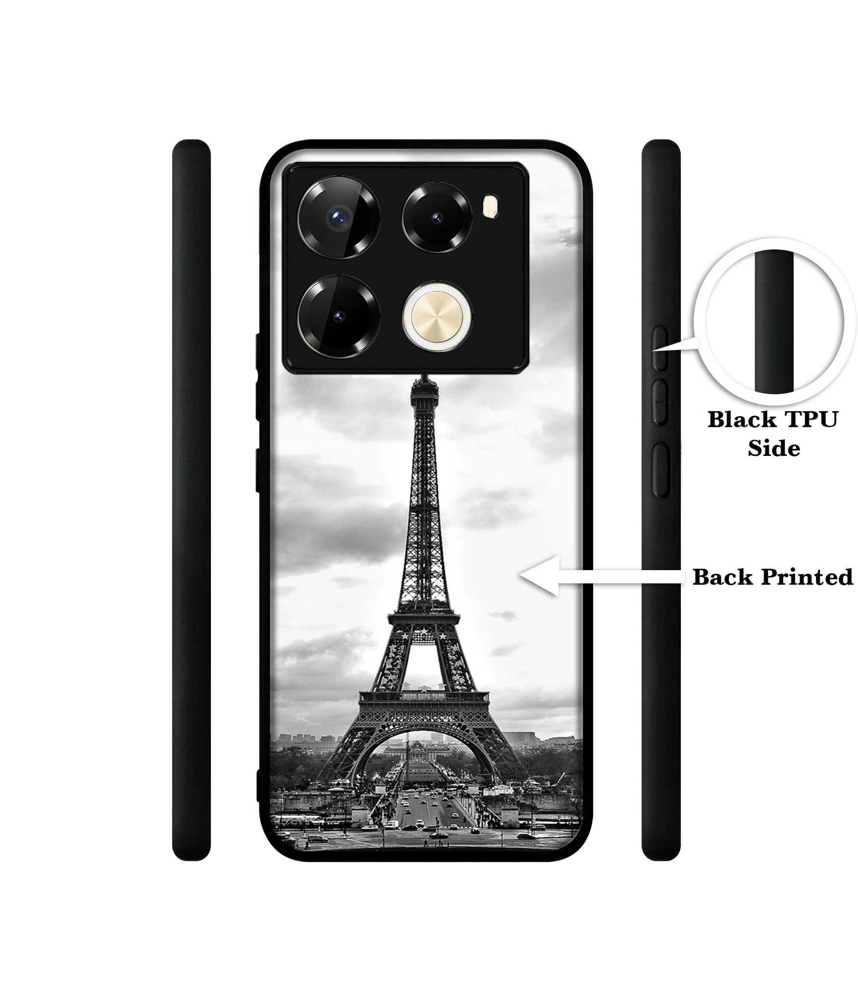 Eiffel Tower Designer 2D Printed Back Case Cover for Infinix Note 40 Pro 5G / 4G / Note 40 Pro Plus 5G