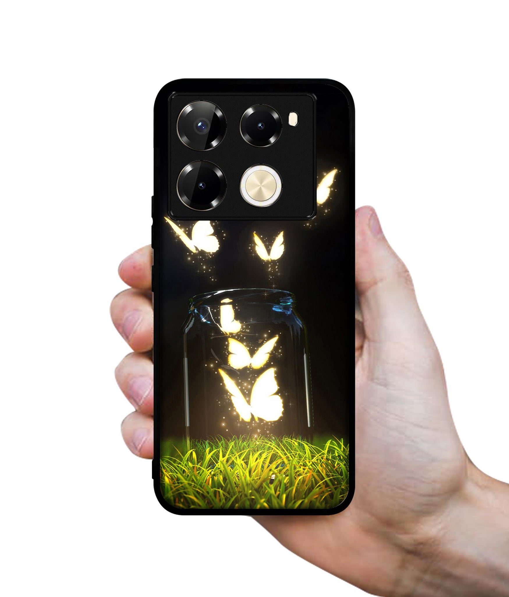 Butterfly Designer 2D Printed Back Case Cover for Infinix Note 40 Pro 5G / 4G / Note 40 Pro Plus 5G