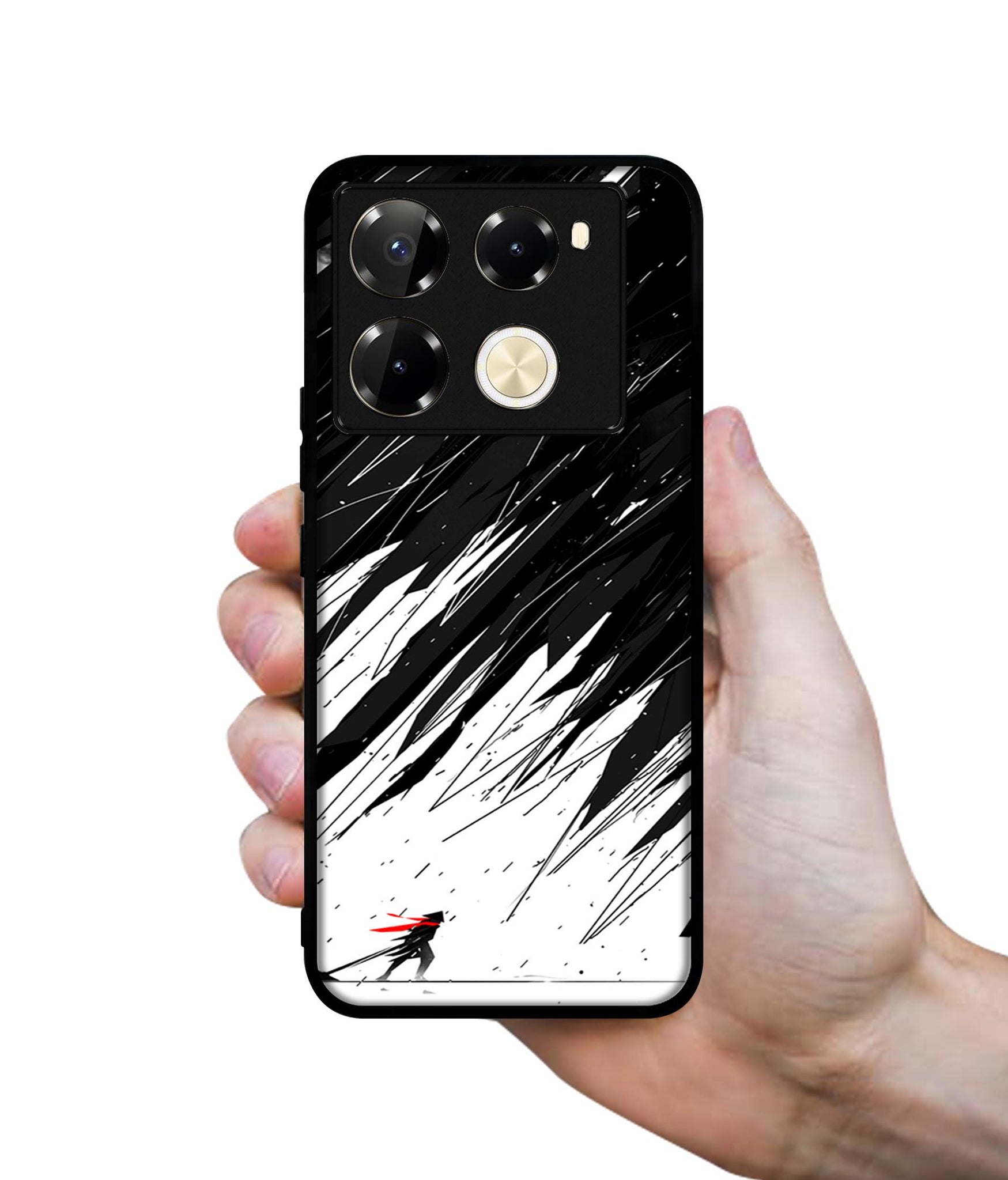 Geometric Strom Designer 2D Printed Back Case Cover for Infinix Note 40 Pro 5G / 4G / Note 40 Pro Plus 5G