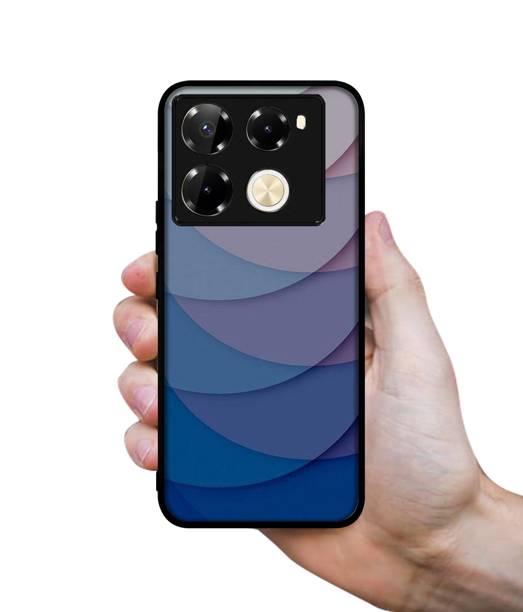 Waves Pattern Print Designer 2D Printed Back Case Cover for Infinix Note 40 Pro 5G / 4G / Note 40 Pro Plus 5G