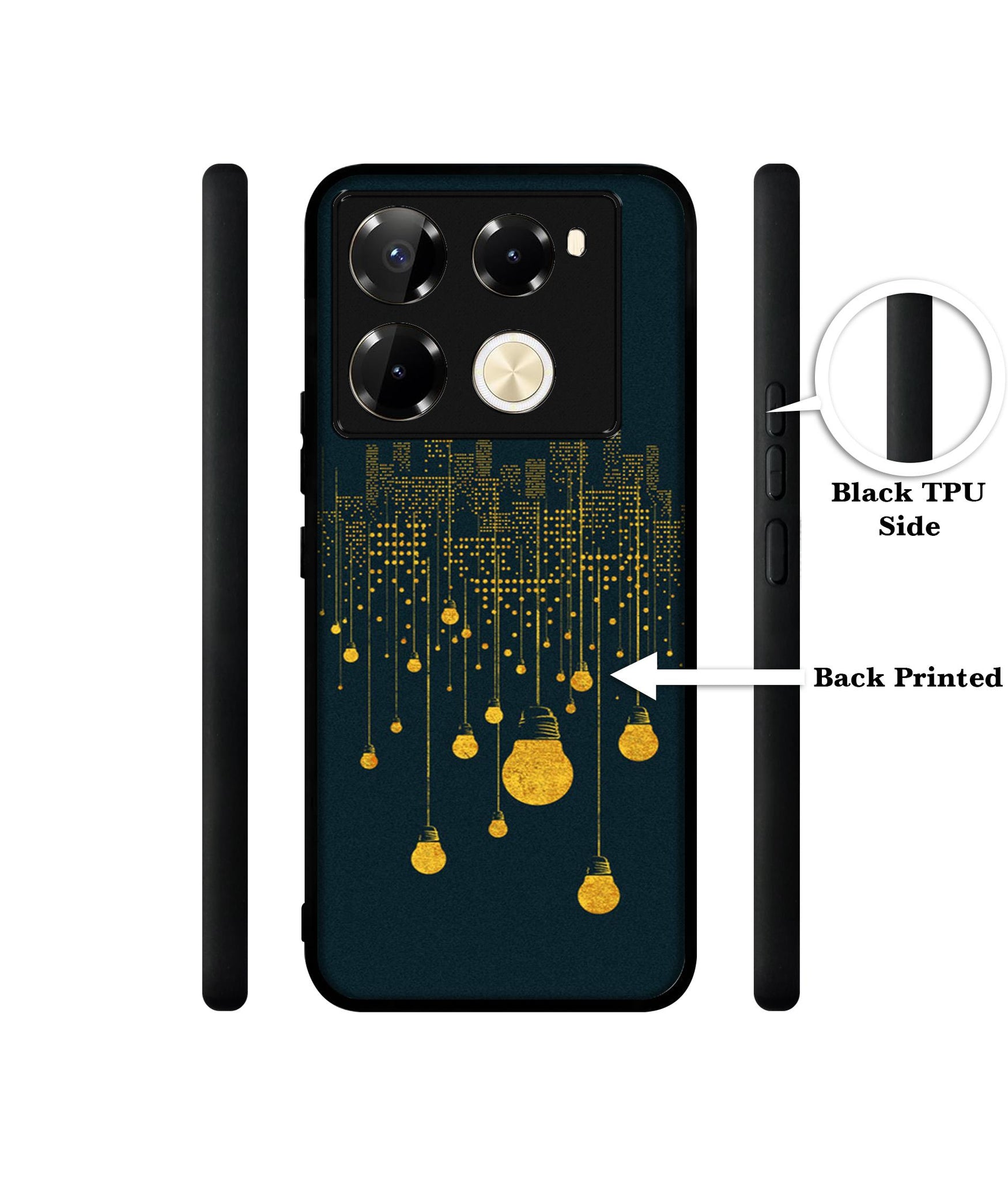 City Light Pattern Designer 2D Printed Back Case Cover for Infinix Note 40 Pro 5G / 4G / Note 40 Pro Plus 5G