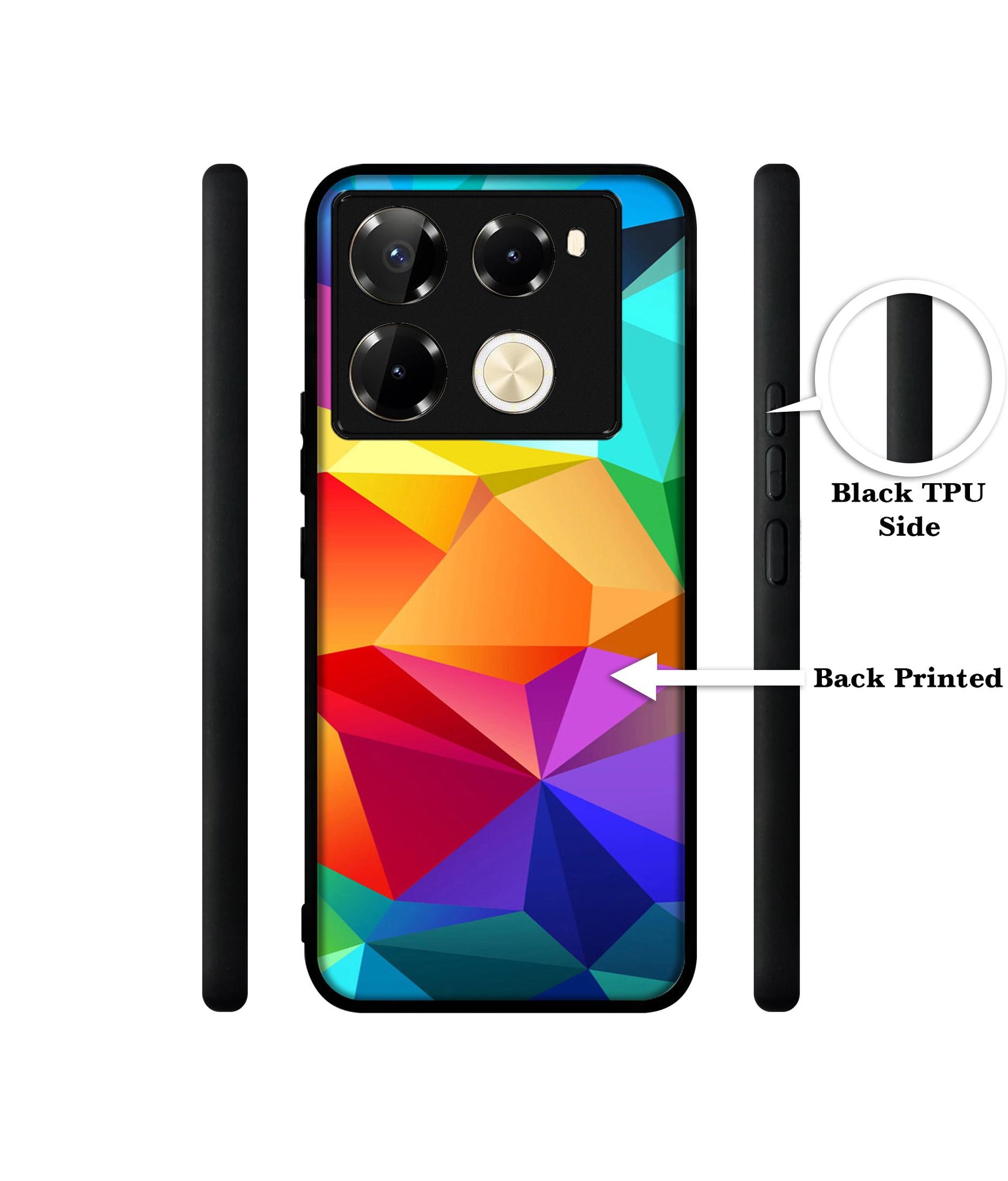 Colorful Pattern Designer 2D Printed Back Case Cover for Infinix Note 40 Pro 5G / 4G / Note 40 Pro Plus 5G
