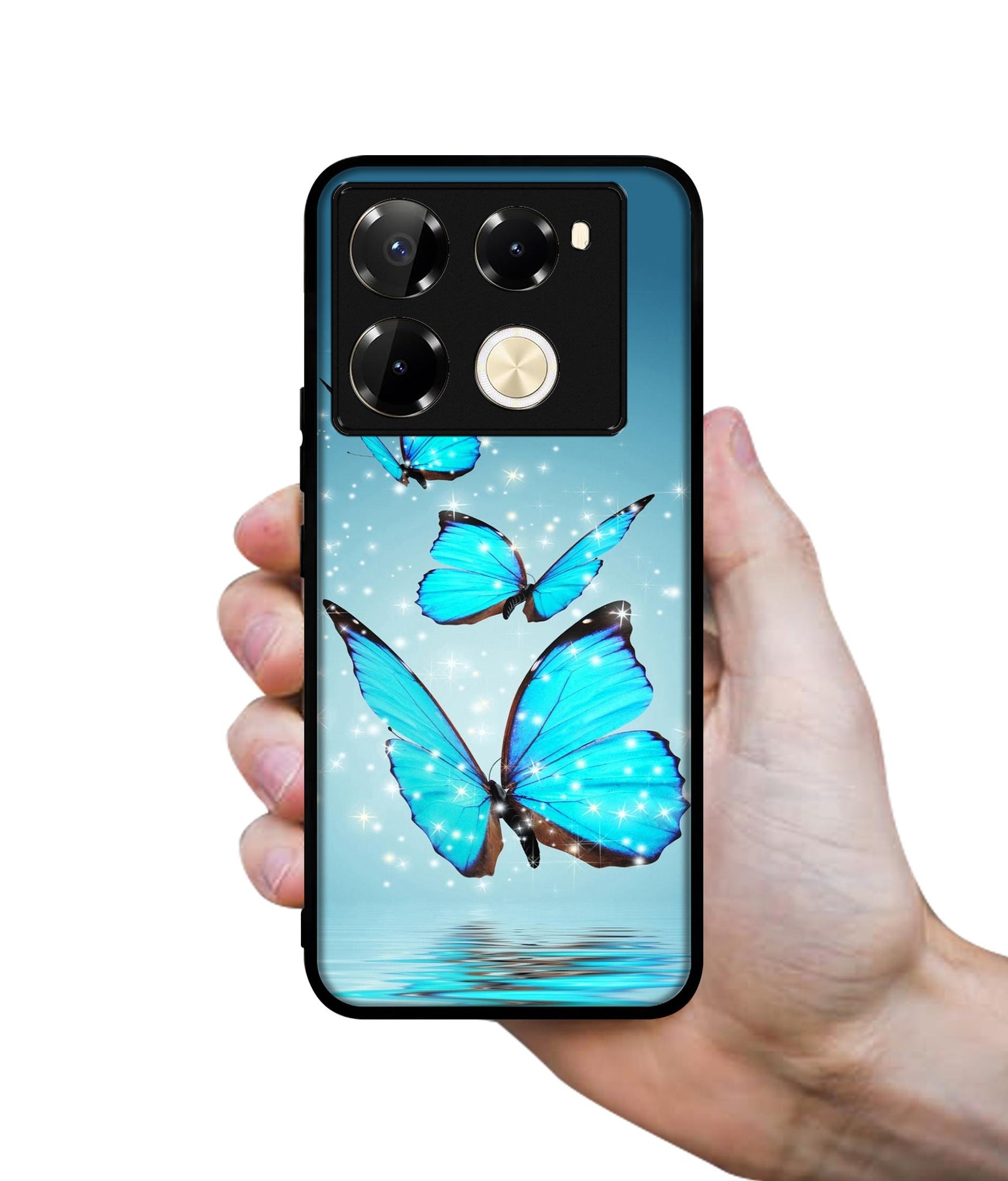 Flying Butterflies Designer 2D Printed Back Case Cover for Infinix Note 40 Pro 5G / 4G / Note 40 Pro Plus 5G