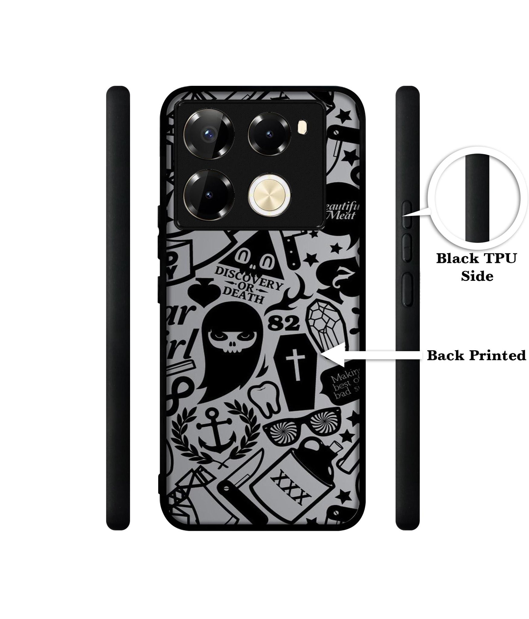 Discover Or Death Designer 2D Printed Back Case Cover for Infinix Note 40 Pro 5G / 4G / Note 40 Pro Plus 5G