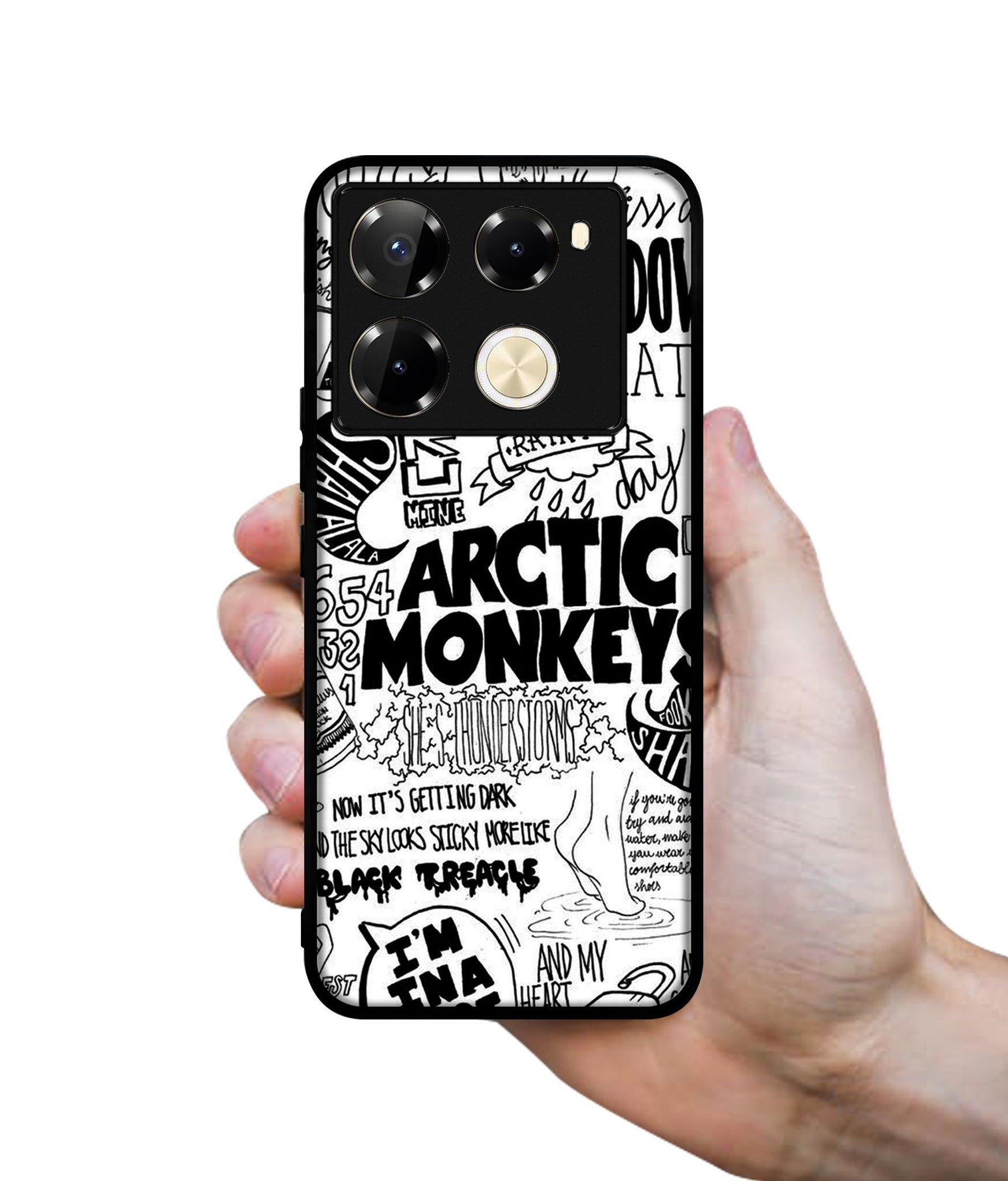 Arctic Monkeys Pattern Designer 2D Printed Back Case Cover for Infinix Note 40 Pro 5G / 4G / Note 40 Pro Plus 5G