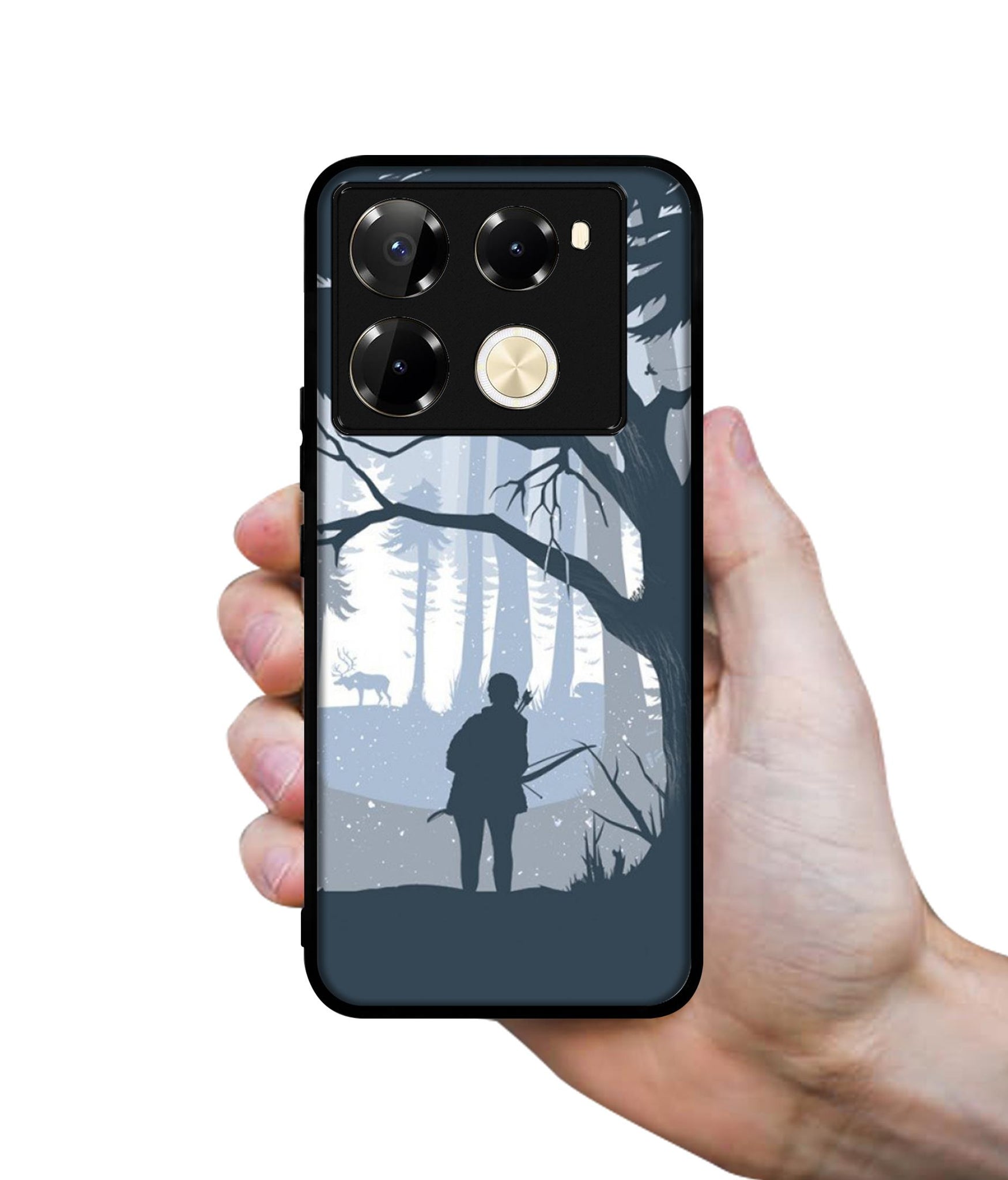 Hunter Designer 2D Printed Back Case Cover for Infinix Note 40 Pro 5G / 4G / Note 40 Pro Plus 5G