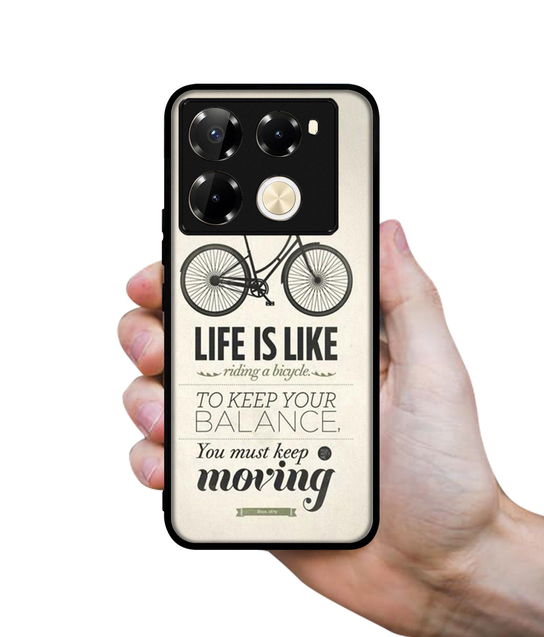 Life is Like Moving Designer 2D Printed Back Case Cover for Infinix Note 40 Pro 5G / 4G / Note 40 Pro Plus 5G