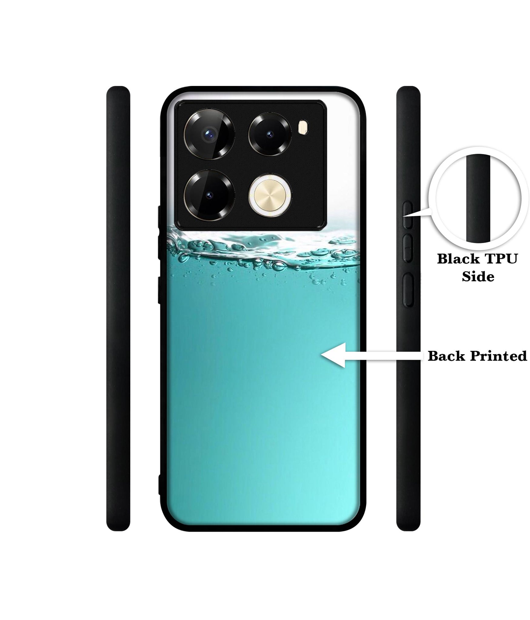 Half Fill Designer 2D Printed Back Case Cover for Infinix Note 40 Pro 5G / 4G / Note 40 Pro Plus 5G