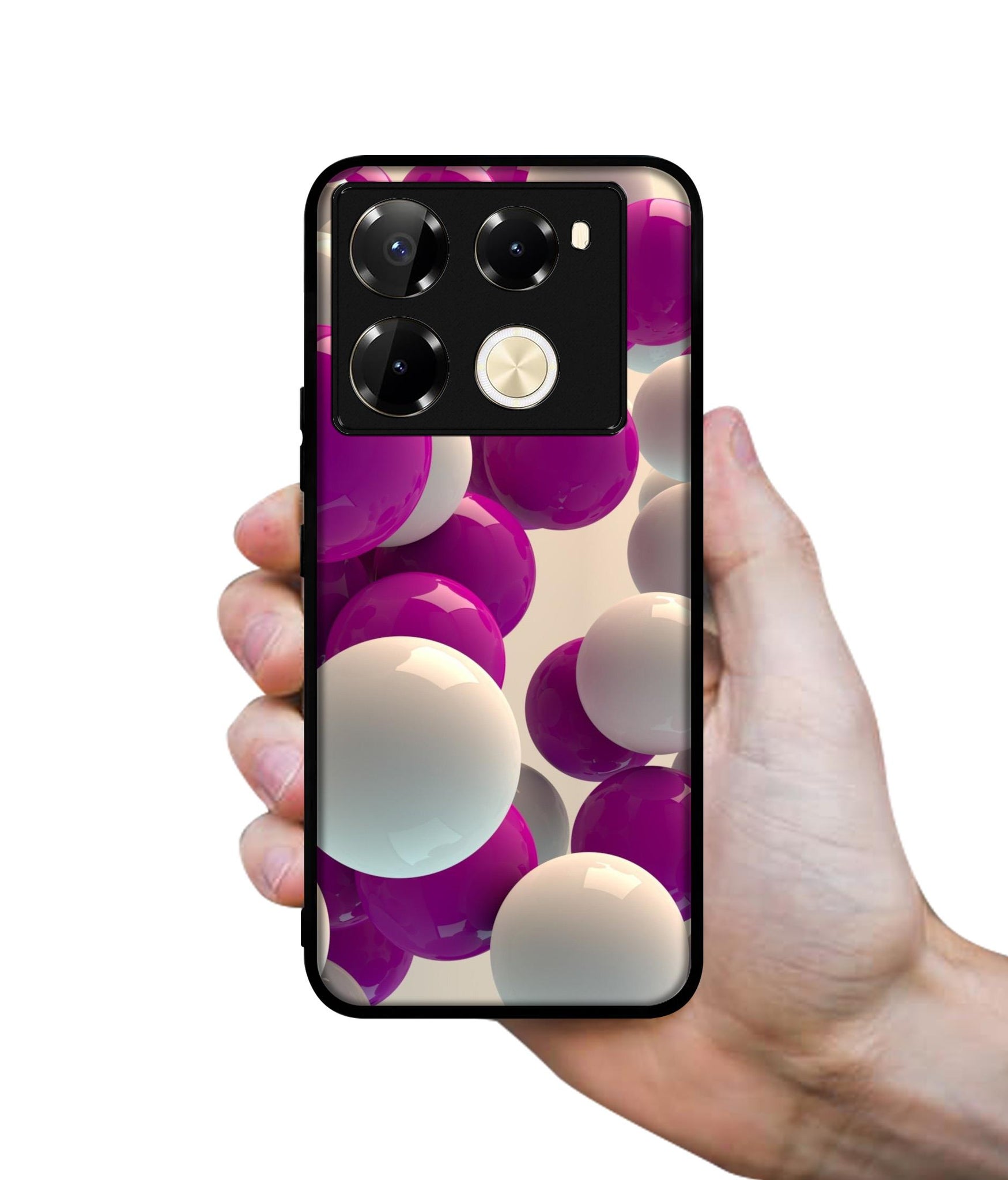 3D Balloons Designer 2D Printed Back Case Cover for Infinix Note 40 Pro 5G / 4G / Note 40 Pro Plus 5G