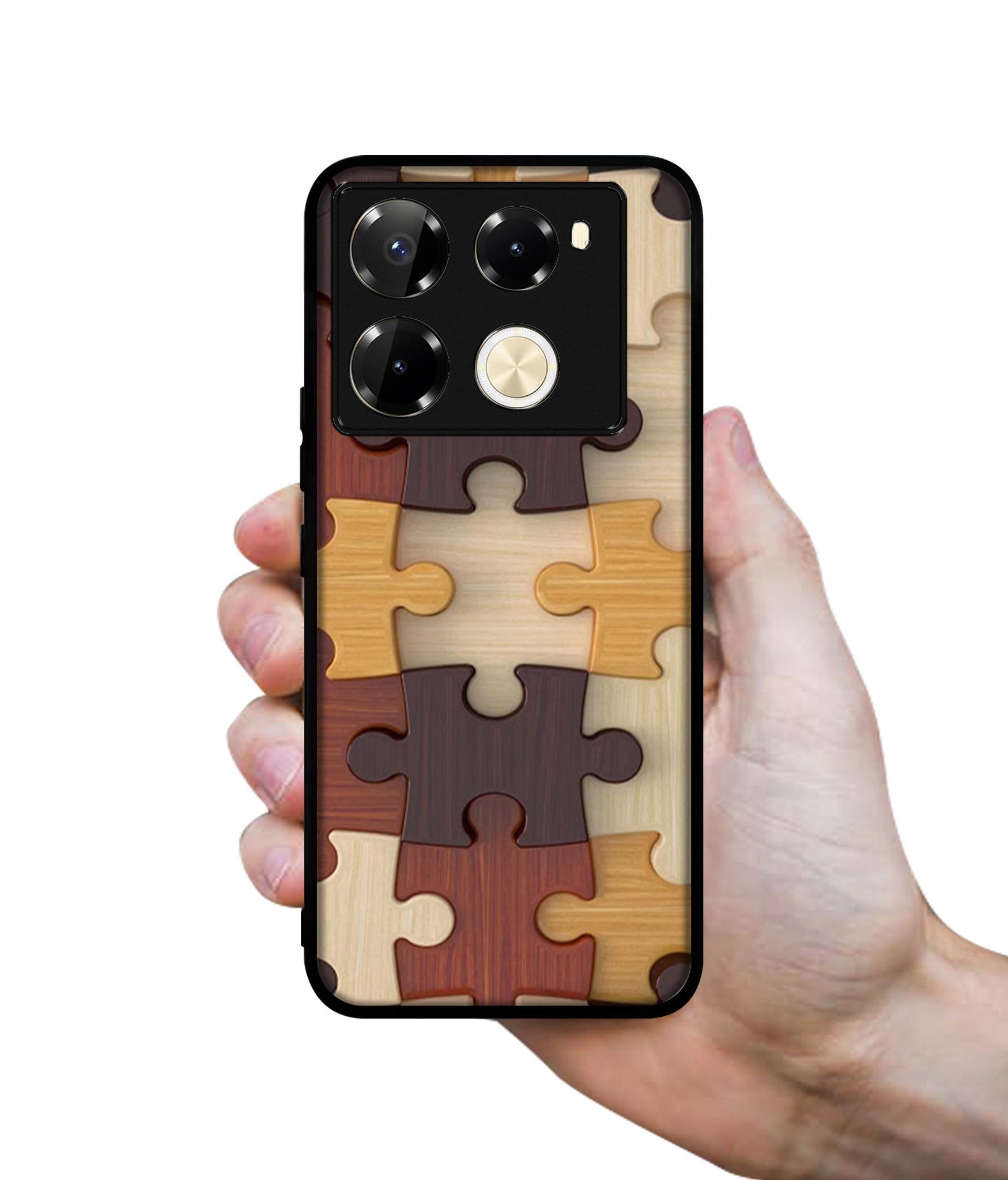 Puzzle Pattern Designer 2D Printed Back Case Cover for Infinix Note 40 Pro 5G / 4G / Note 40 Pro Plus 5G