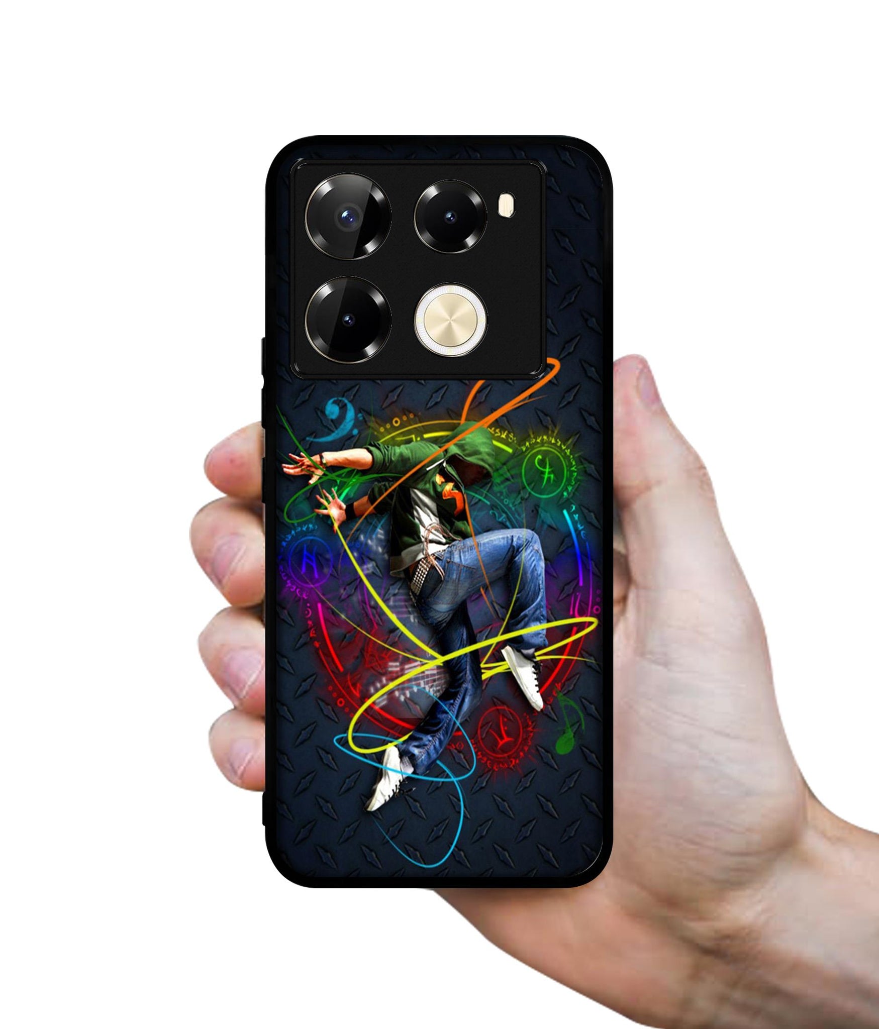 Boy With Music Designer 2D Printed Back Case Cover for Infinix Note 40 Pro 5G / 4G / Note 40 Pro Plus 5G