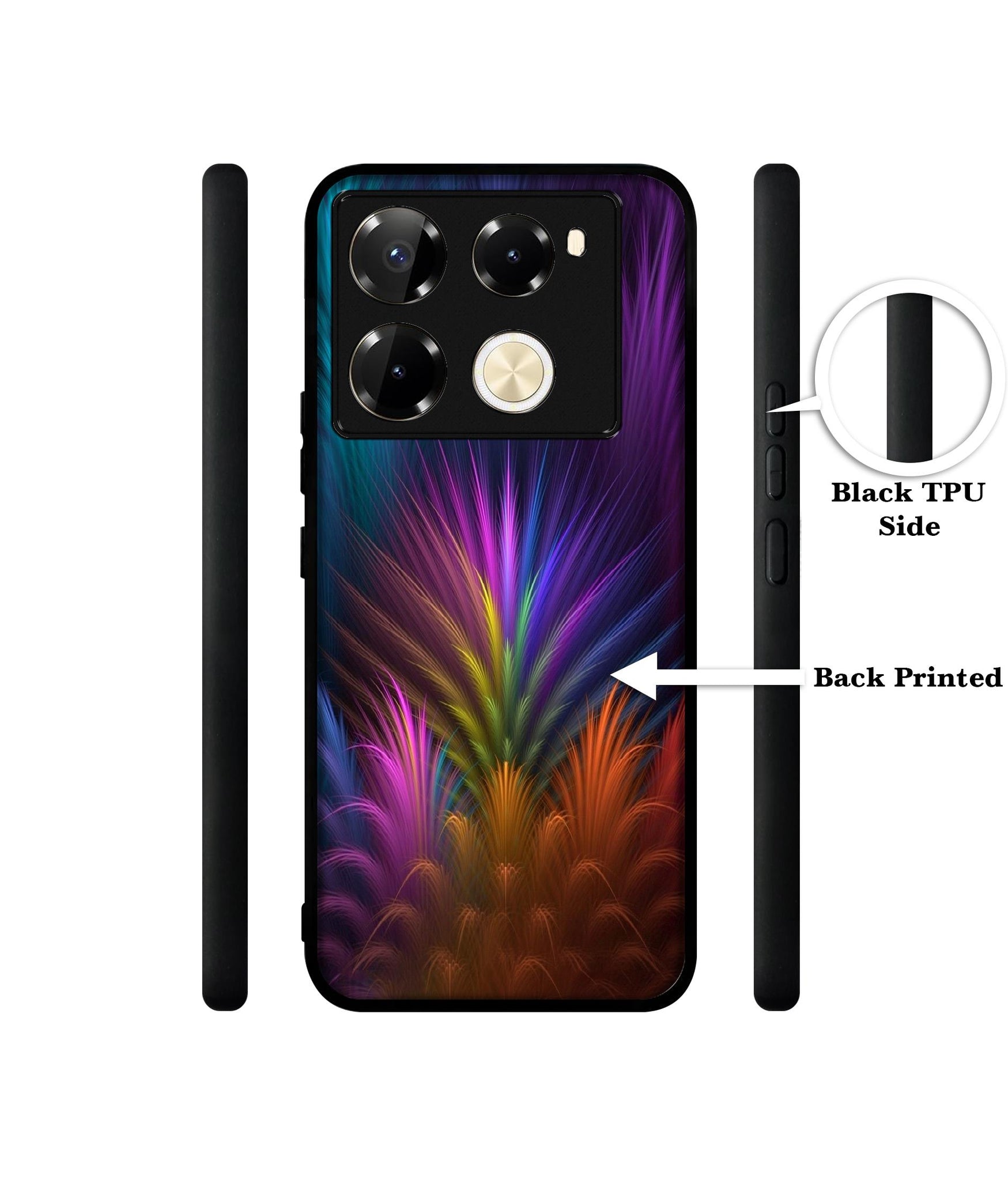 Multicoloured Designer 2D Printed Back Case Cover for Infinix Note 40 Pro 5G / 4G / Note 40 Pro Plus 5G